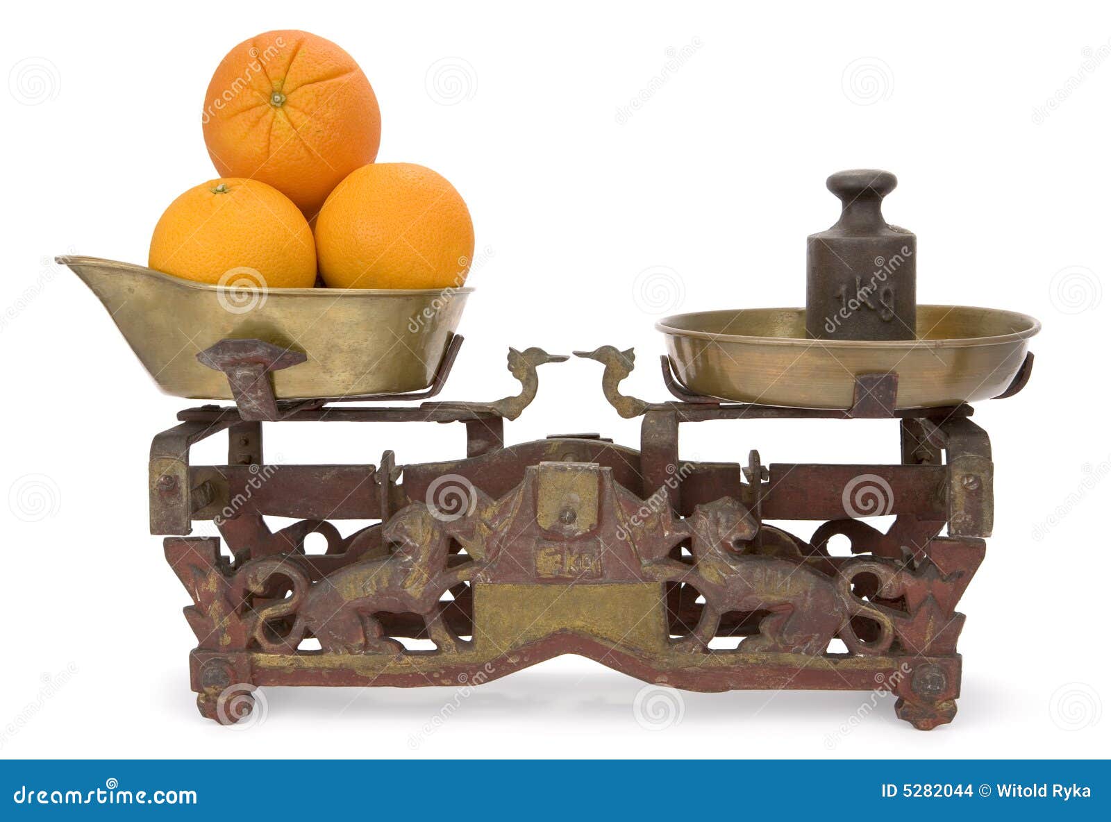 One kilogram oranges stock photo. Image of kilogram, measurement 5282044