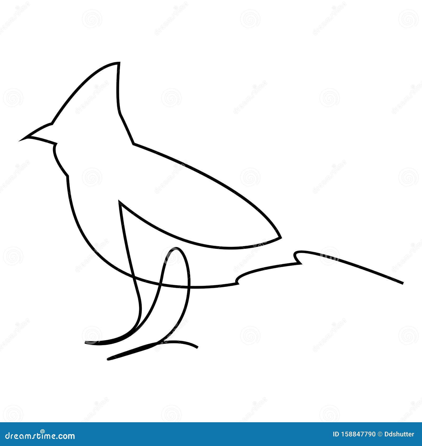 Cardinal Bird Vector Stock Illustration  Download Image Now  Cardinal   Bird Illustration Vector  iStock