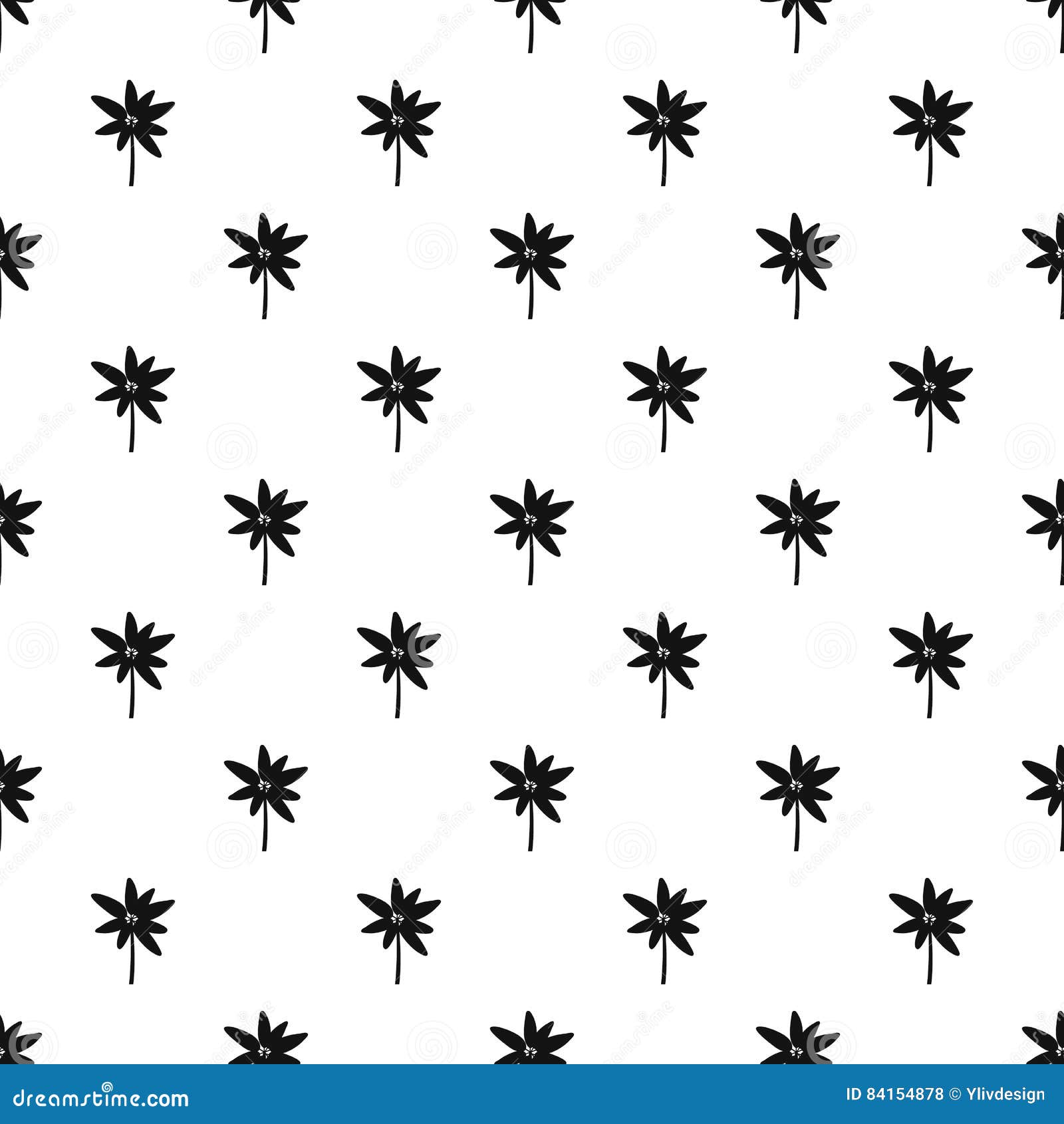 one little leaf pattern, simple style