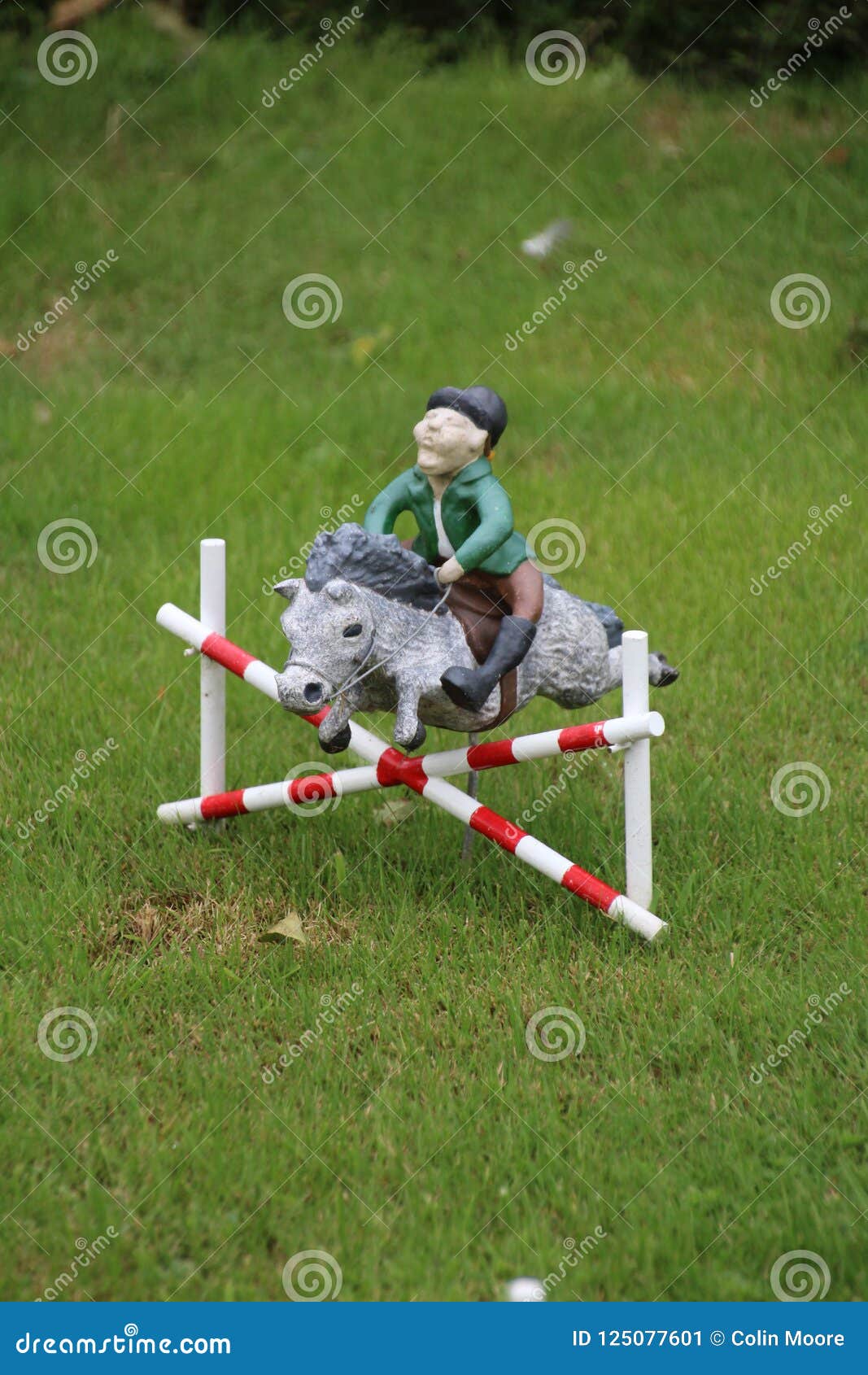 Model Village Figures stock image. Image of figure, grass 125077601