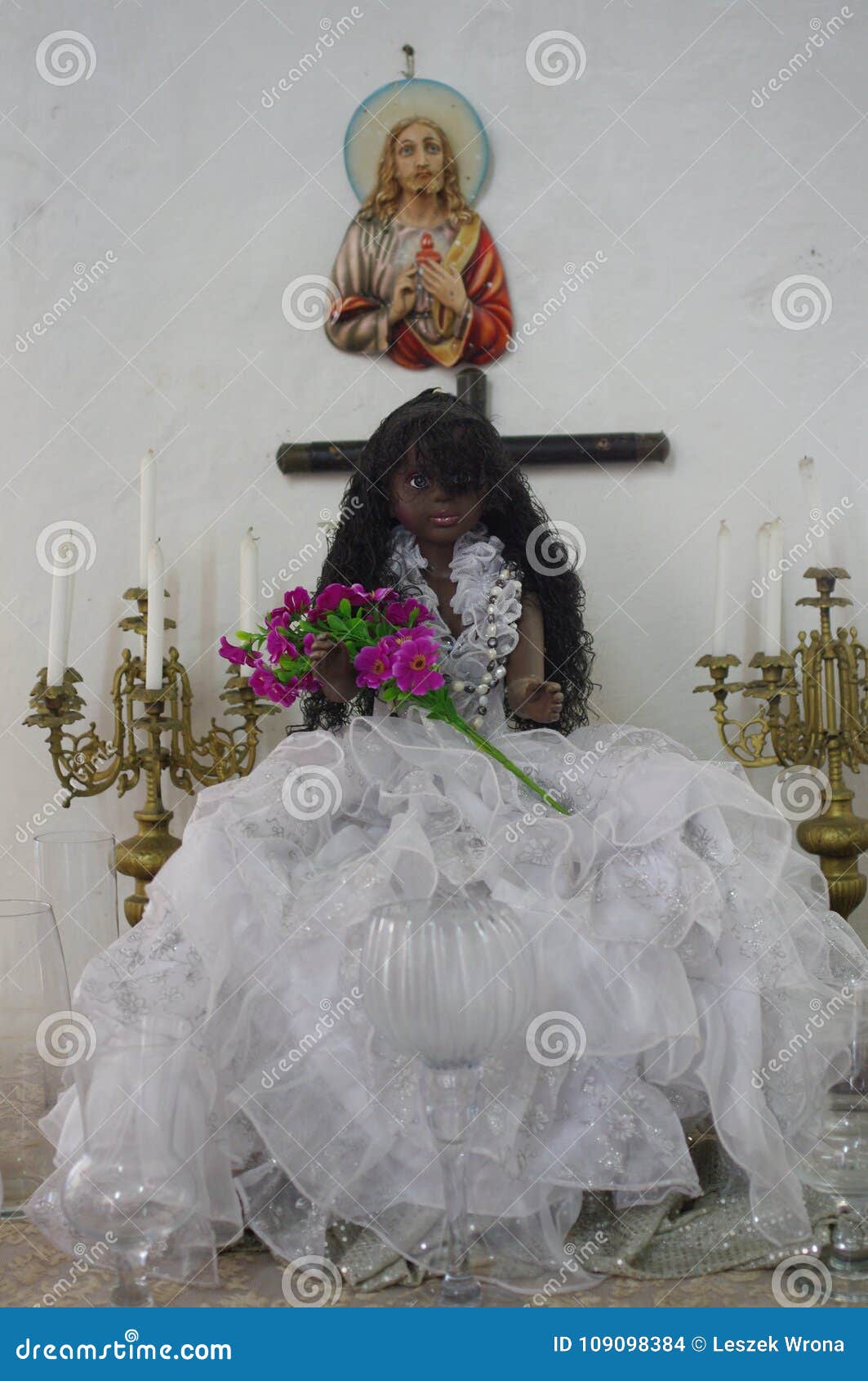 one of the orichas saints of afro-cuban religions