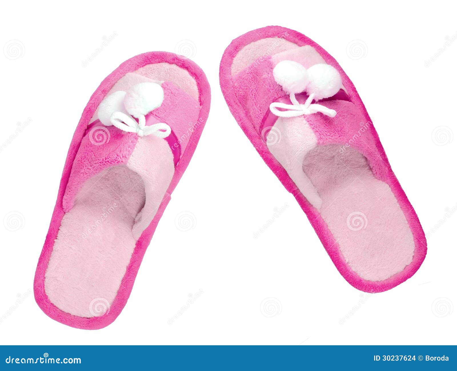 Domestic blue slippers stock photo. Image of clothing - 30237624