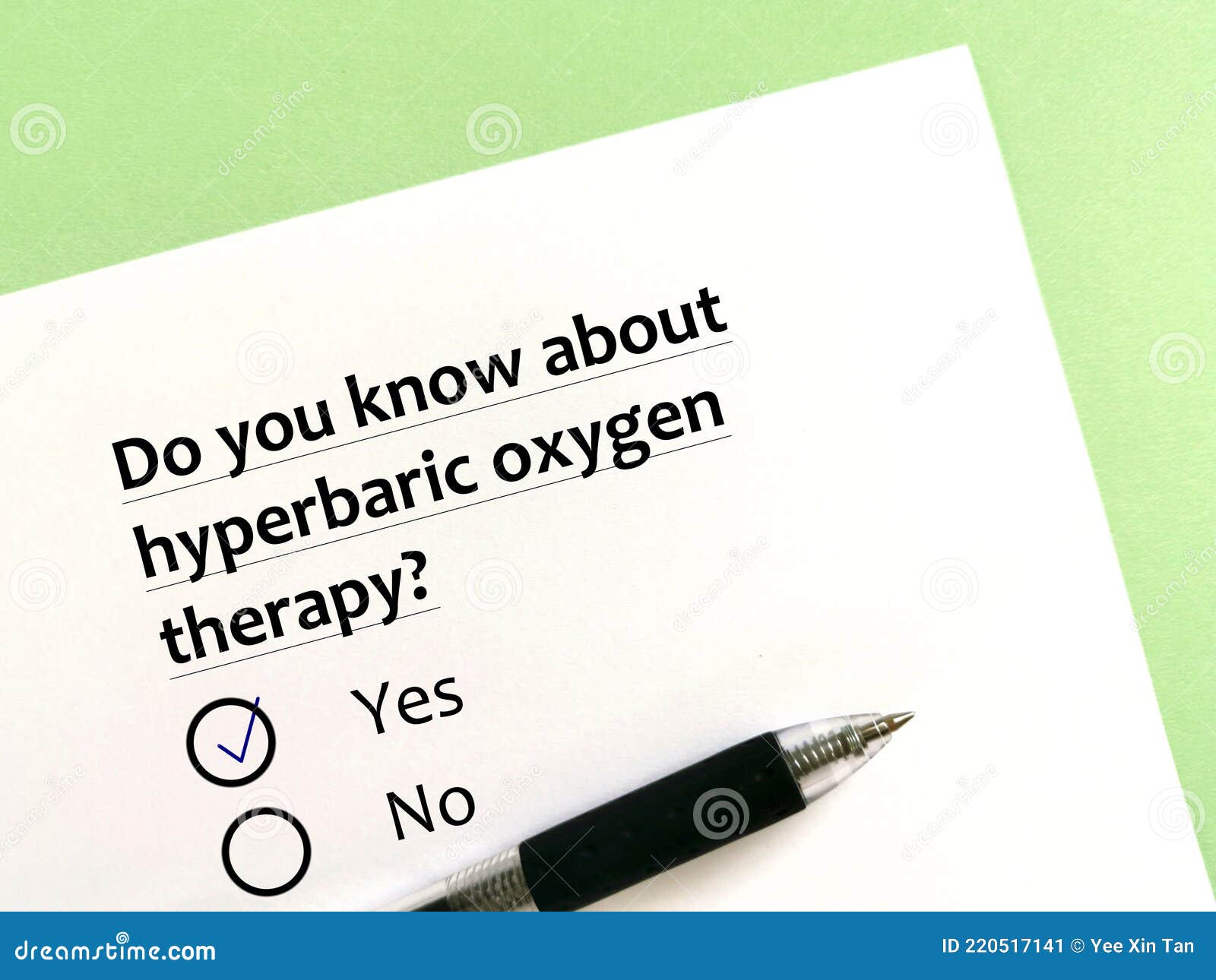 Questionnaire about Therapy Stock Image Image of learning, training