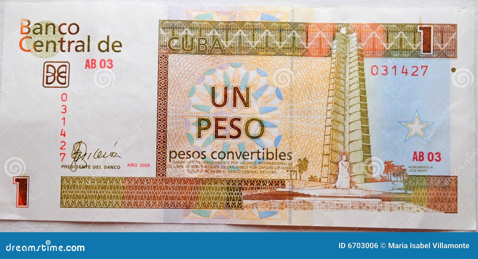 one peso from cuba