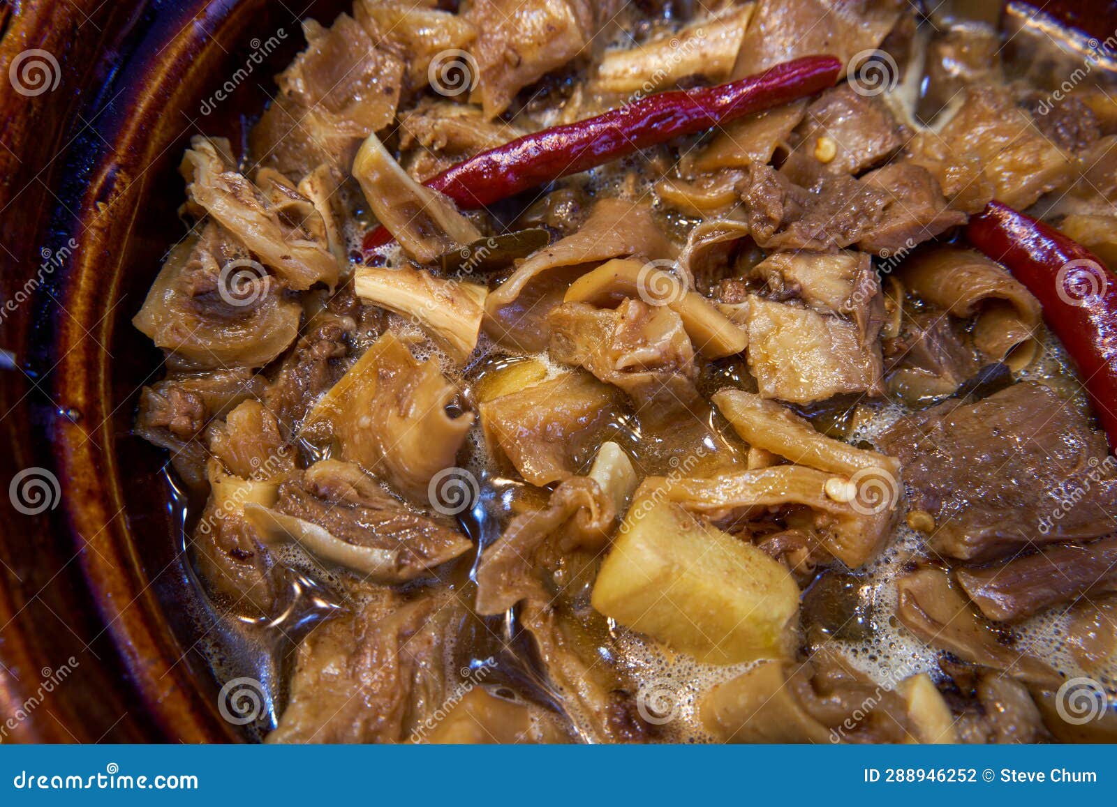 OnePot Fragrant and Delicious Braised Beef Brisket Stock Photo Image