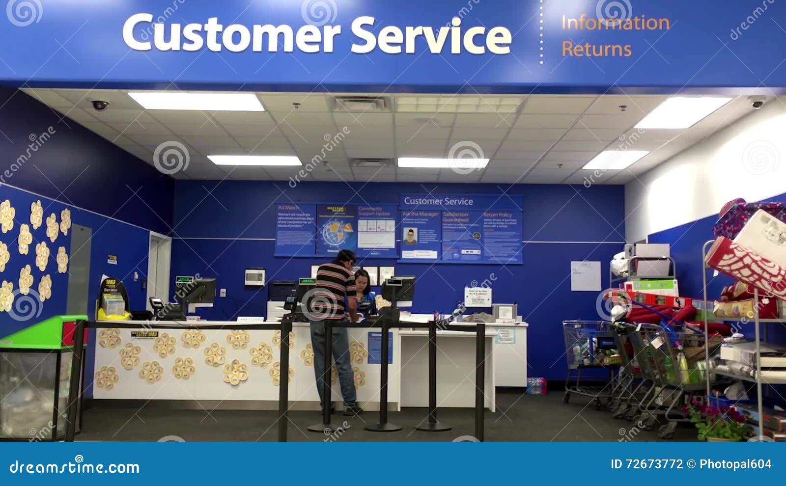 One Side Of Service Counter Stock Footage Video Of Browsing