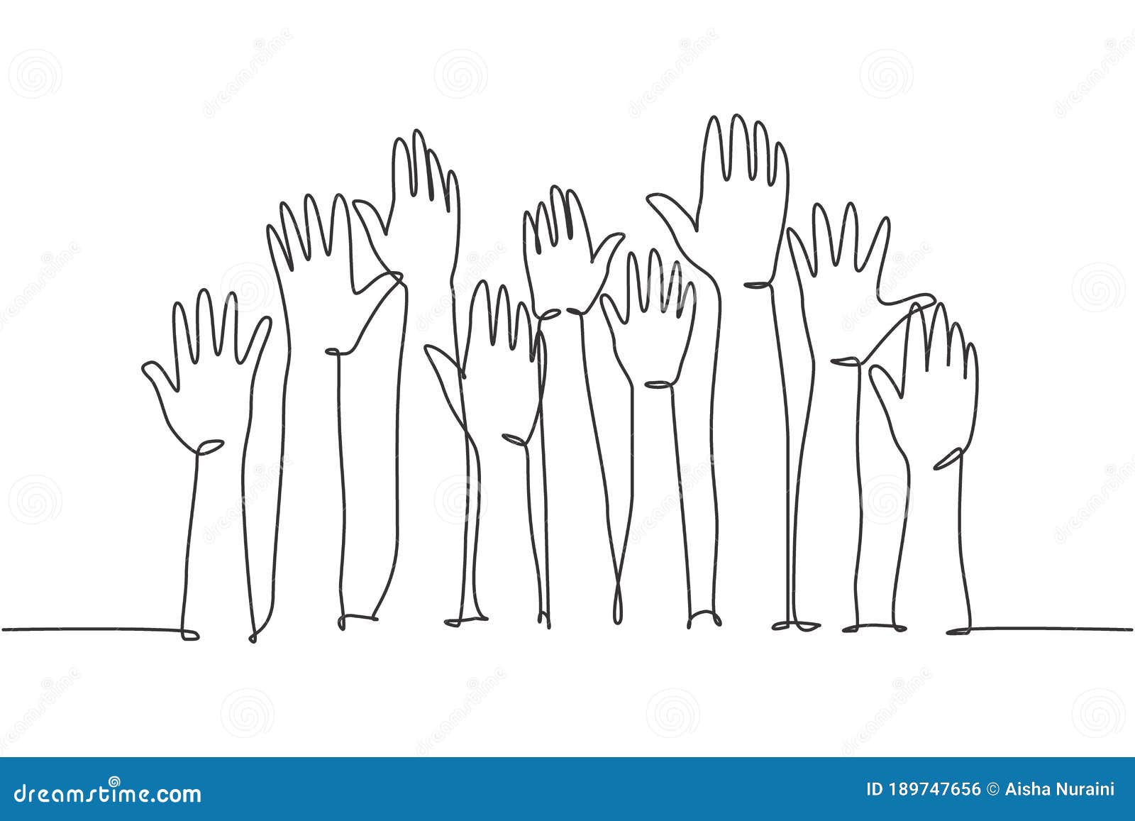 Hands Up Drawing Stock Illustrations 3 478 Hands Up Drawing Stock Illustrations Vectors Clipart Dreamstime