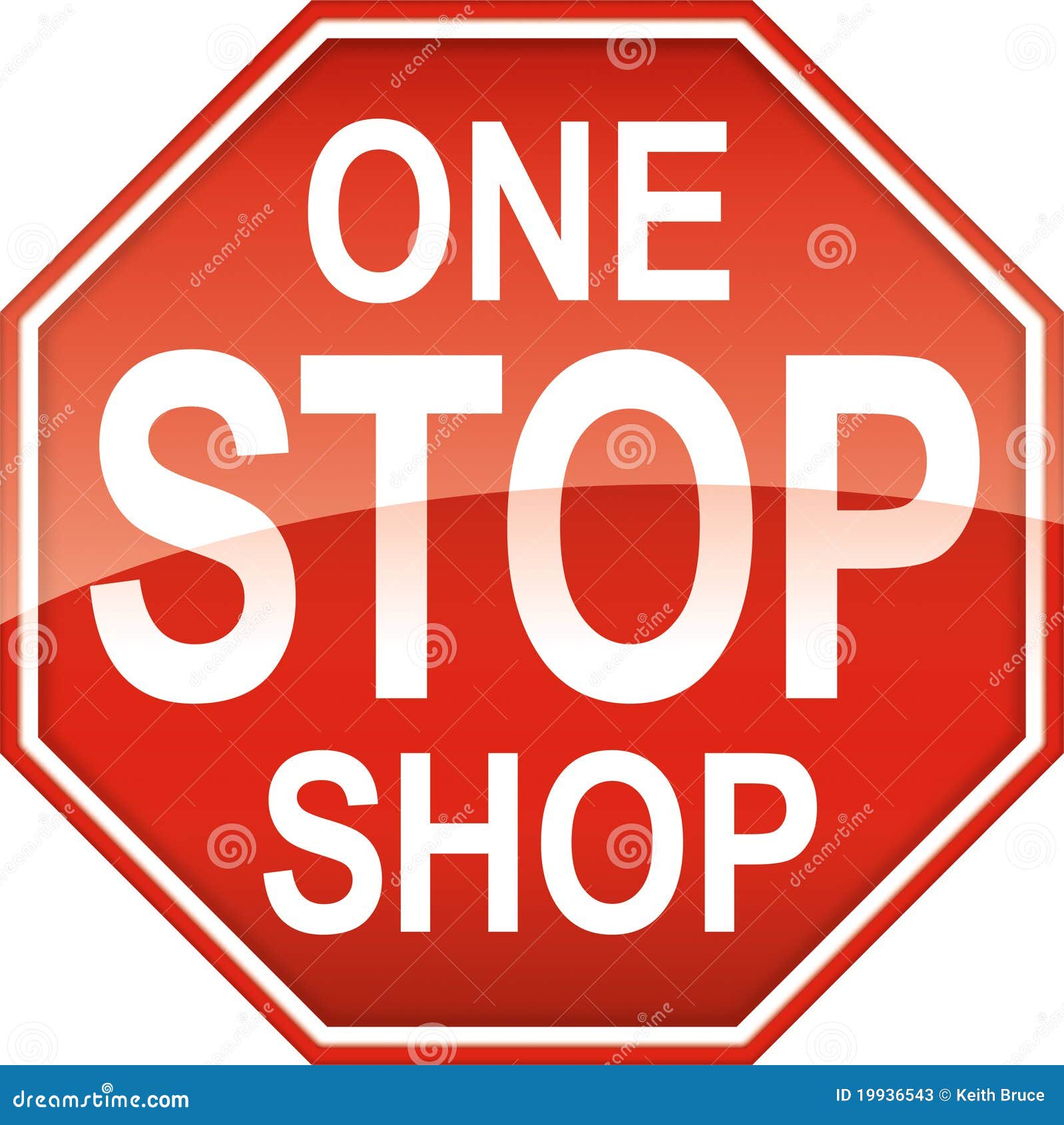 One Stop Shop Sign