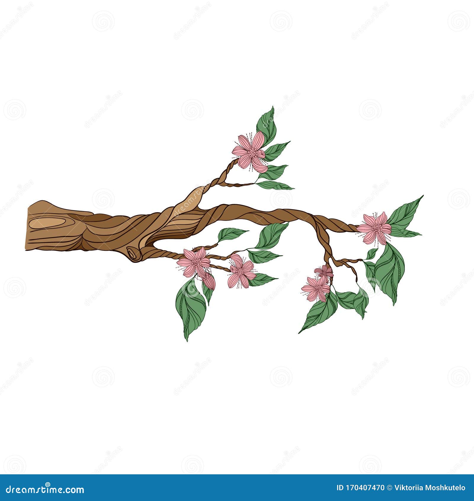 Branch Pencil Sketch Tree Branch Forest Stock Illustration 1192649011 |  Shutterstock