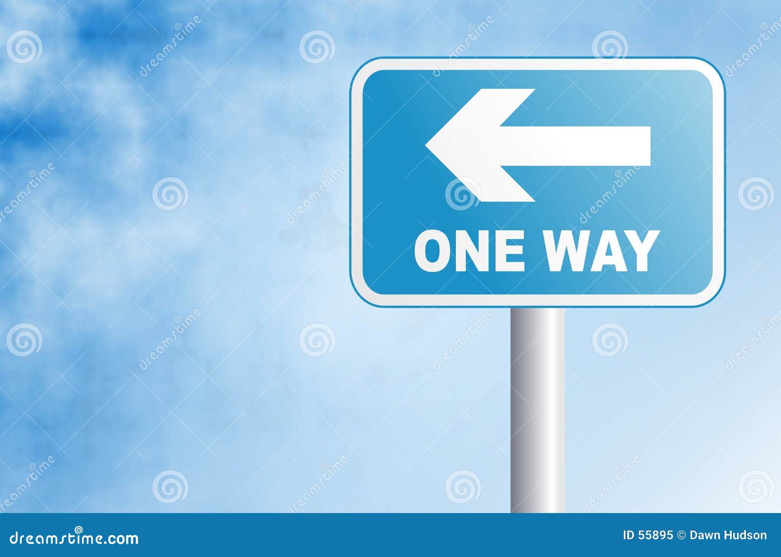 860+ One Way Sign Stock Illustrations, Royalty-Free Vector