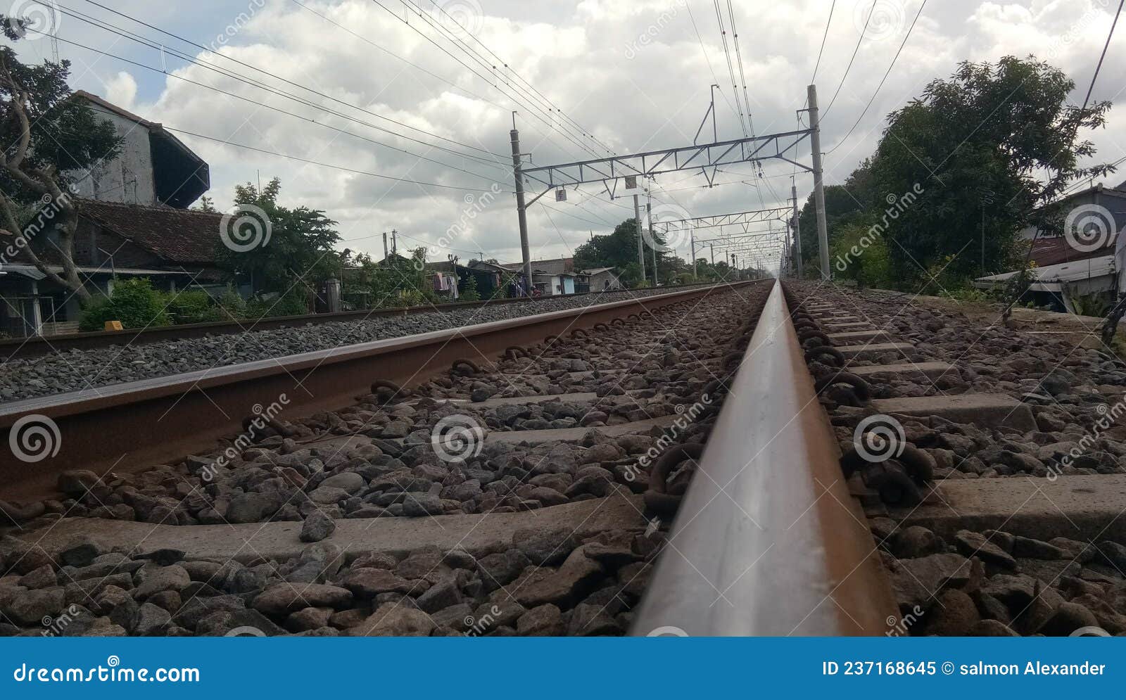 One Way Railway of Train stock image. Image of train 237168645
