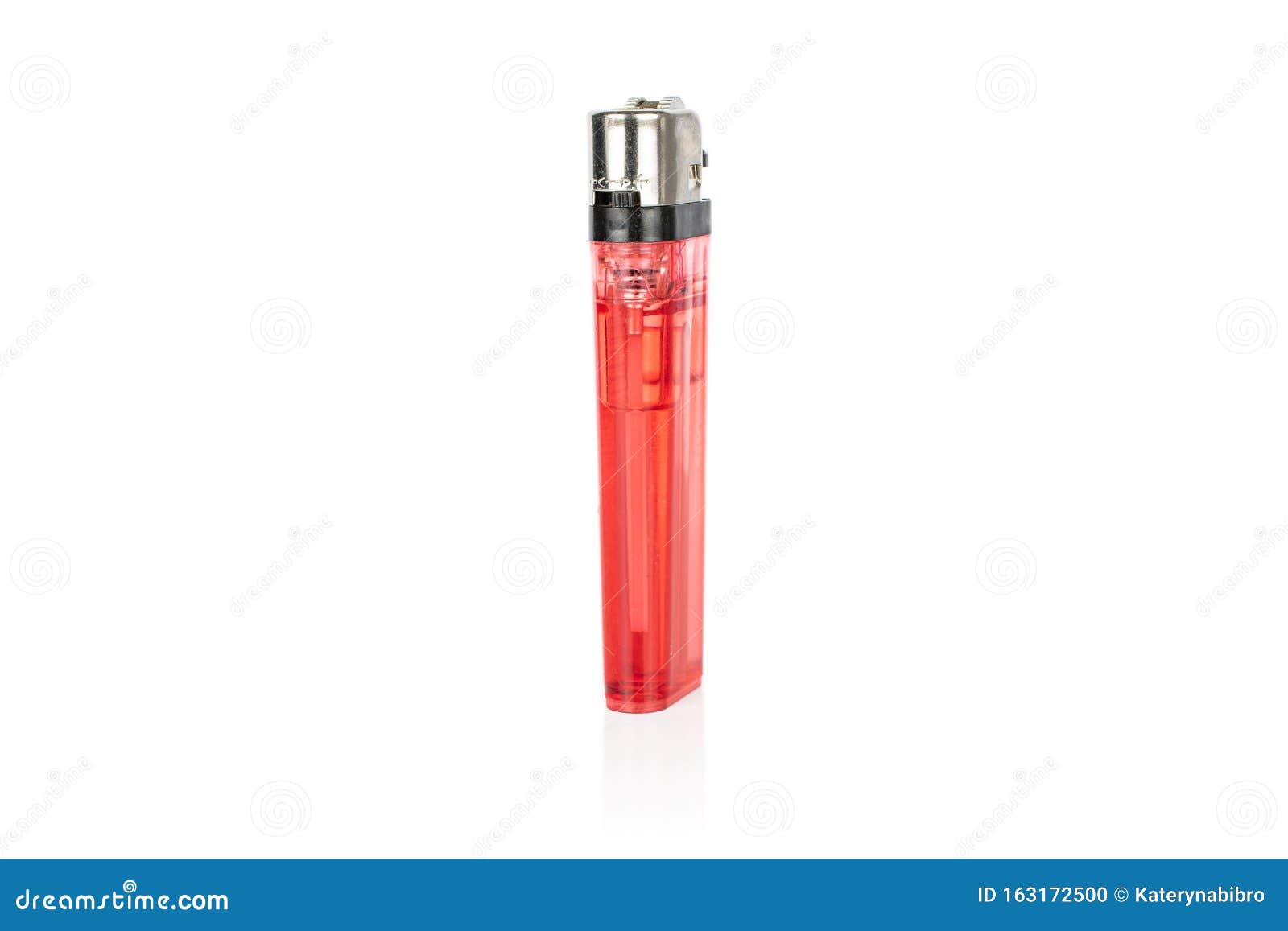 Plastic Lighter Isolated on White Stock Photo Image of liquid