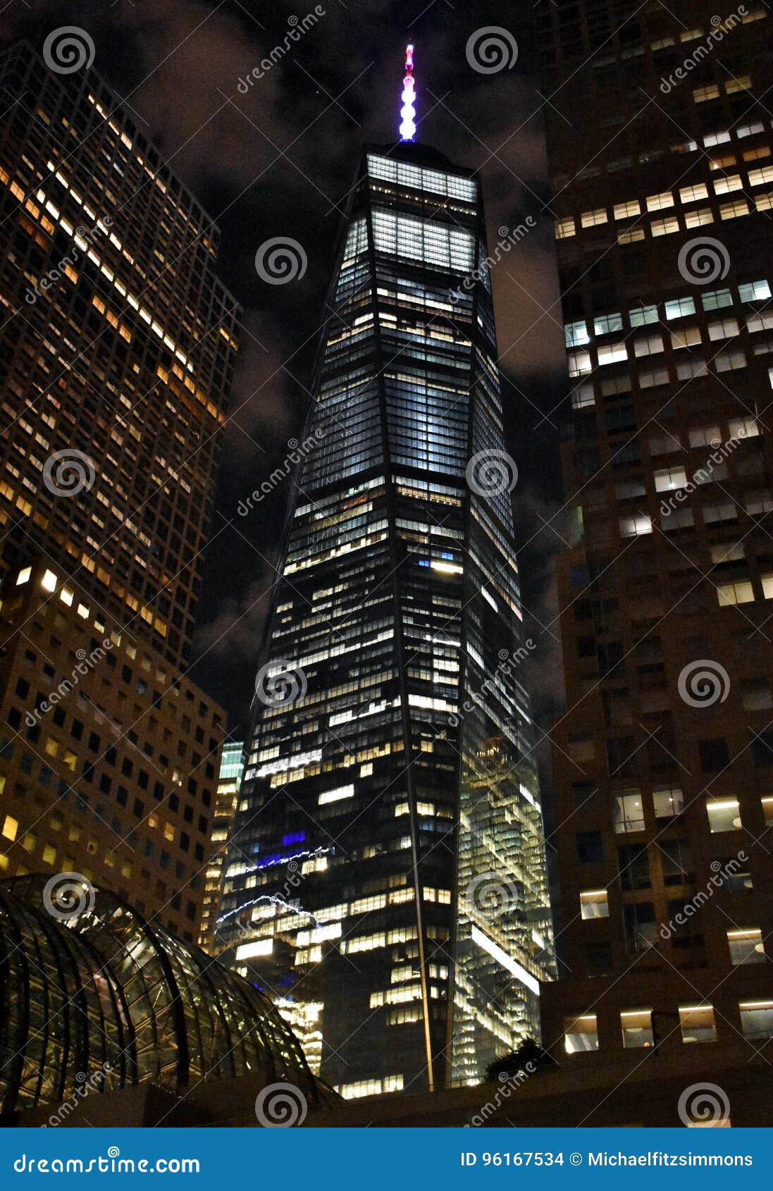 pix Freedom Tower At Night https www dreamstime com editorial stock image one world trade center night new york city usa july freedom tower downtown manhattan image96167534