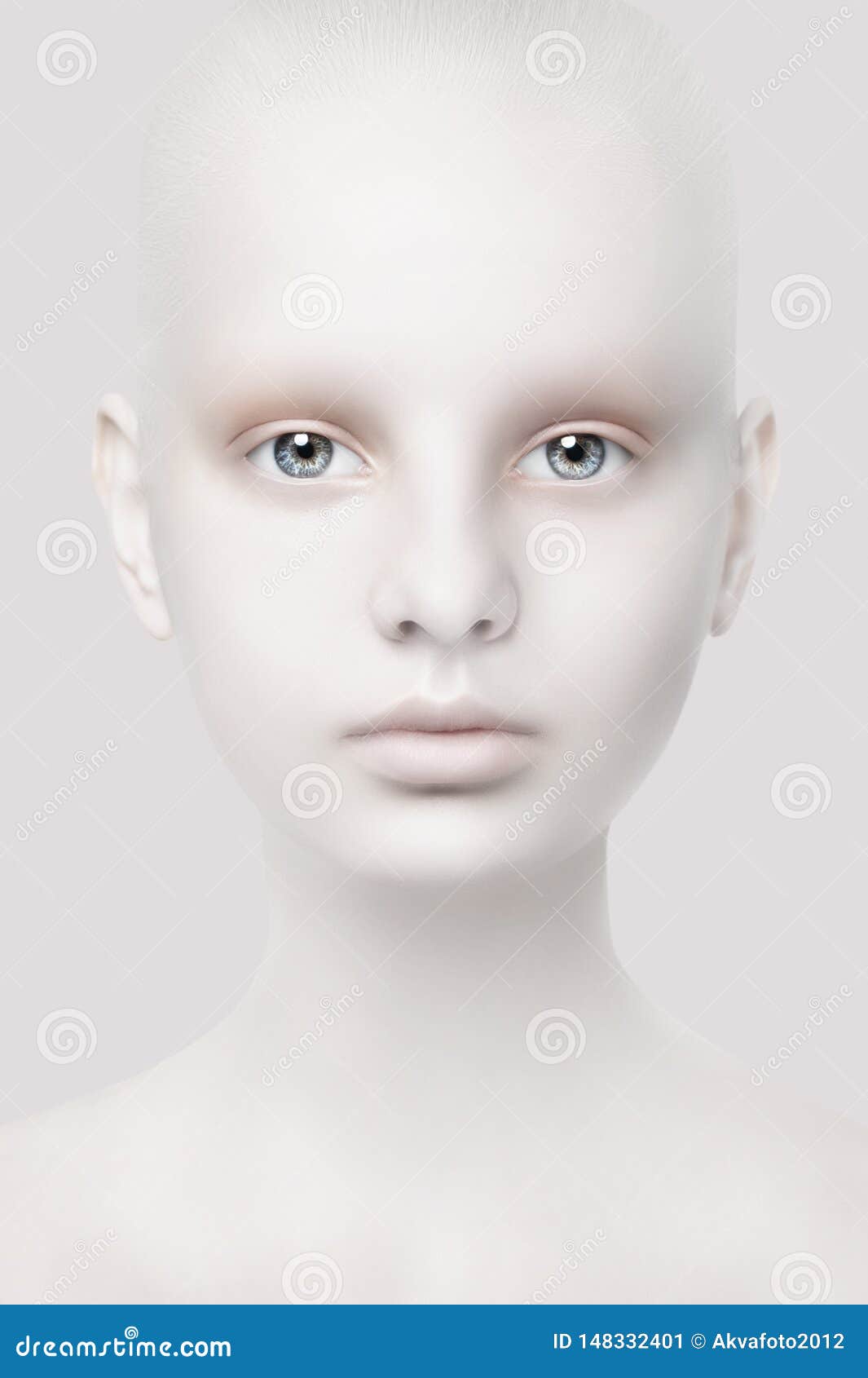 genoeg gek geworden Wees tevreden Ongebruikelijk Portret Van Een Jong Meisje Fantastische Verschijning Witte  Huid Hoofdclose-up Stock Afbeelding - Image of verschijning, vreemd:  148332401