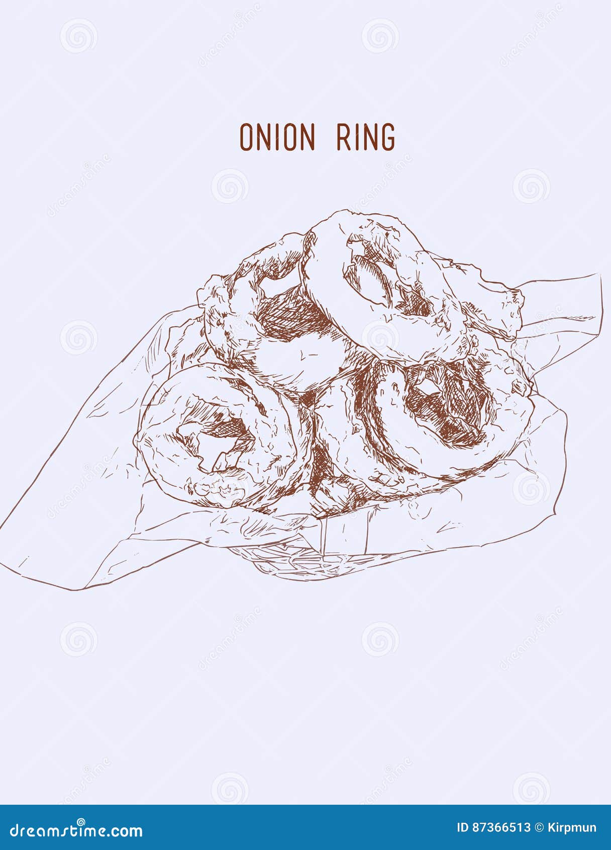 onion rings fries - Generative AI Stock Illustration | Adobe Stock