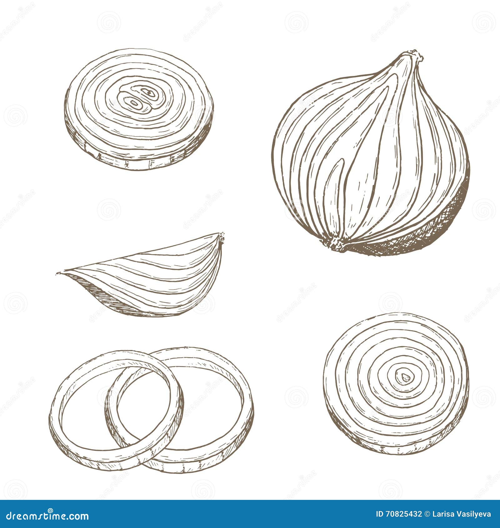 Onion rings pop art Royalty Free Vector Image - VectorStock