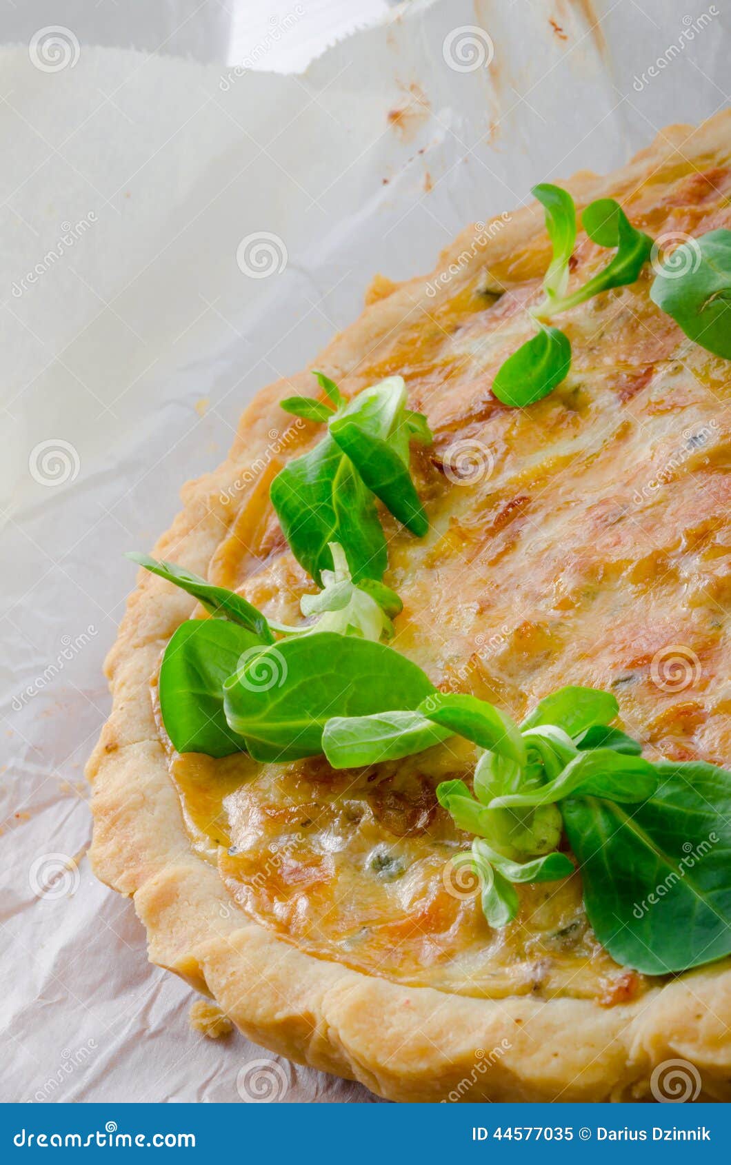 Onion tart stock image. Image of kitchen, healthy, bake 44577035