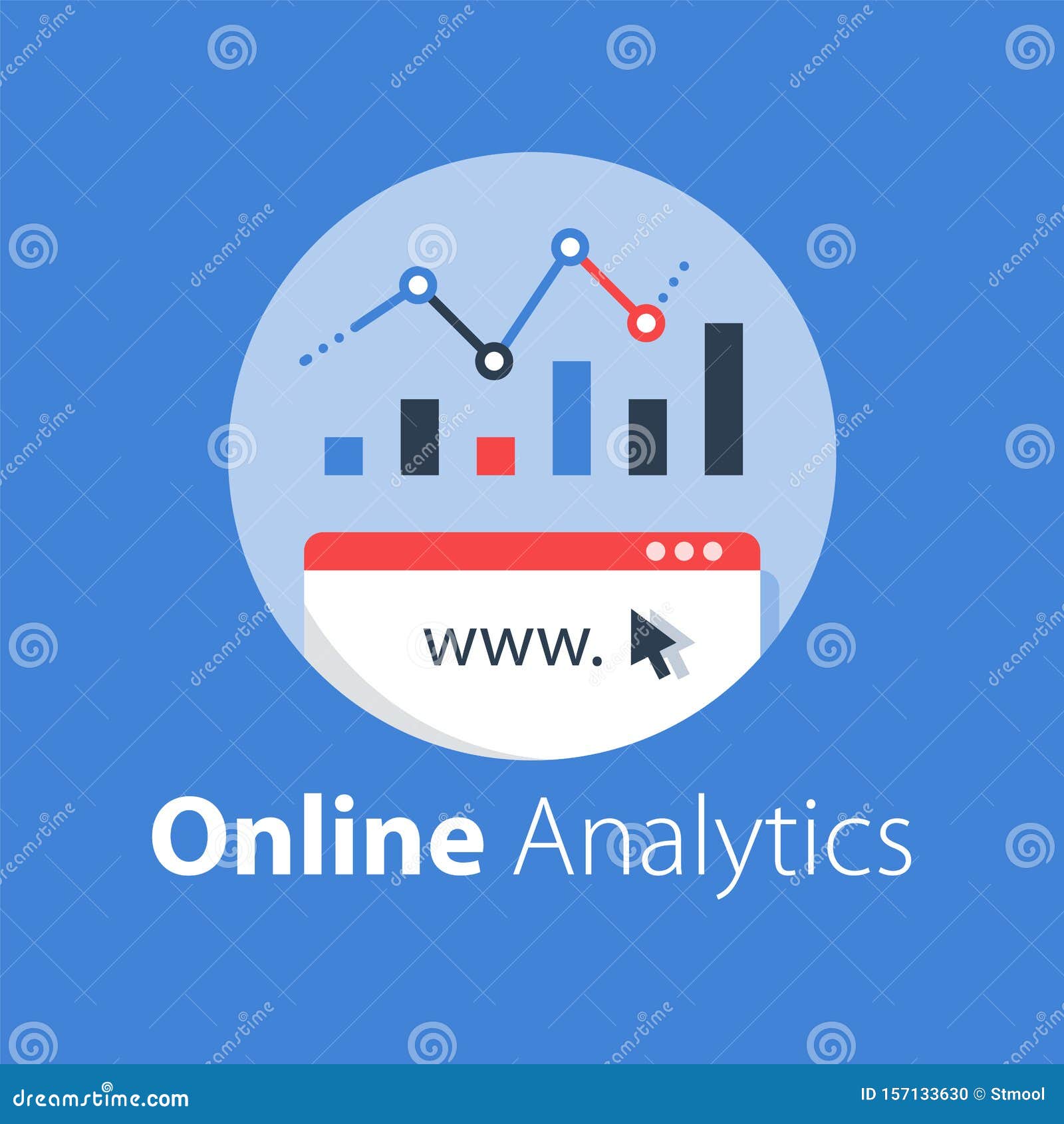 online analytics, web statistic, internet big data, website usage report