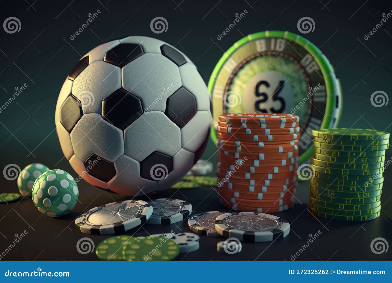 Conceito De Layout De Casino Online Jogar Cartões Dados Chips. Jogador De  Pôquer Online Joga Futebol. Jogo De Vegas Imagem de Stock - Imagem de jogos,  basquete: 272026043