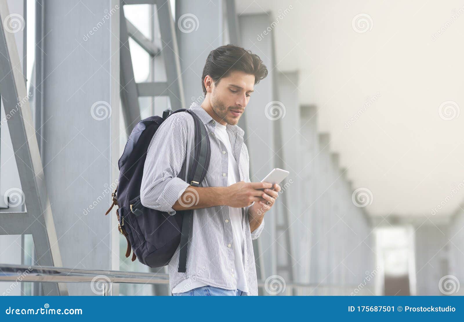 using backpack as checked luggage
