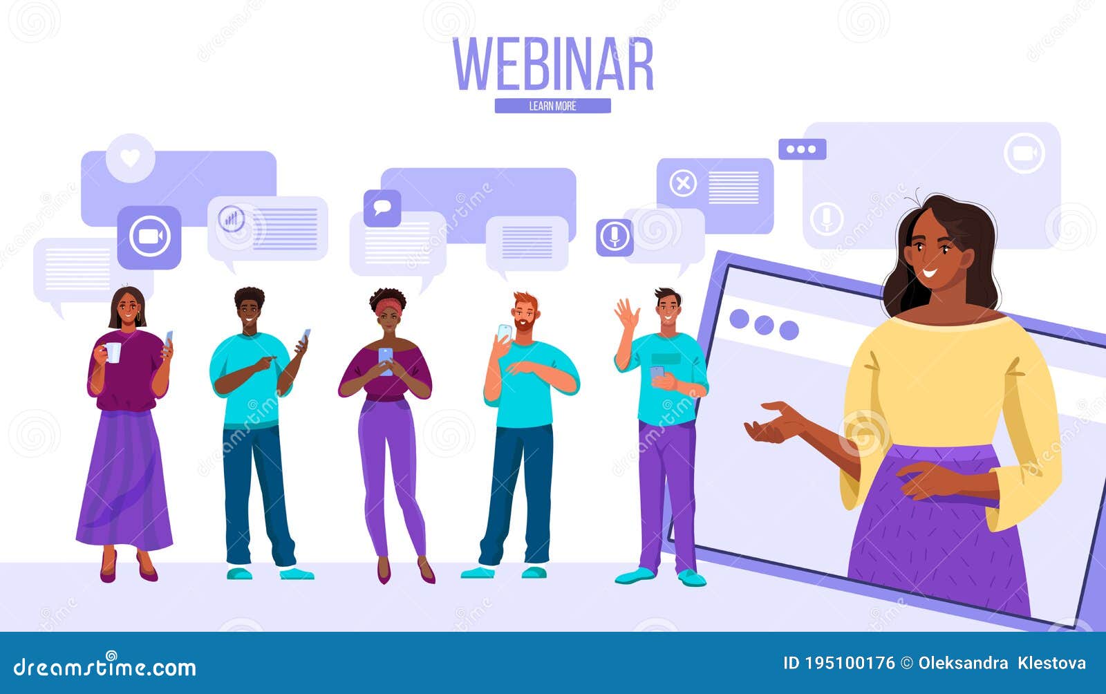 Webinar Messages Stock Illustrations – 554 Webinar Messages Stock