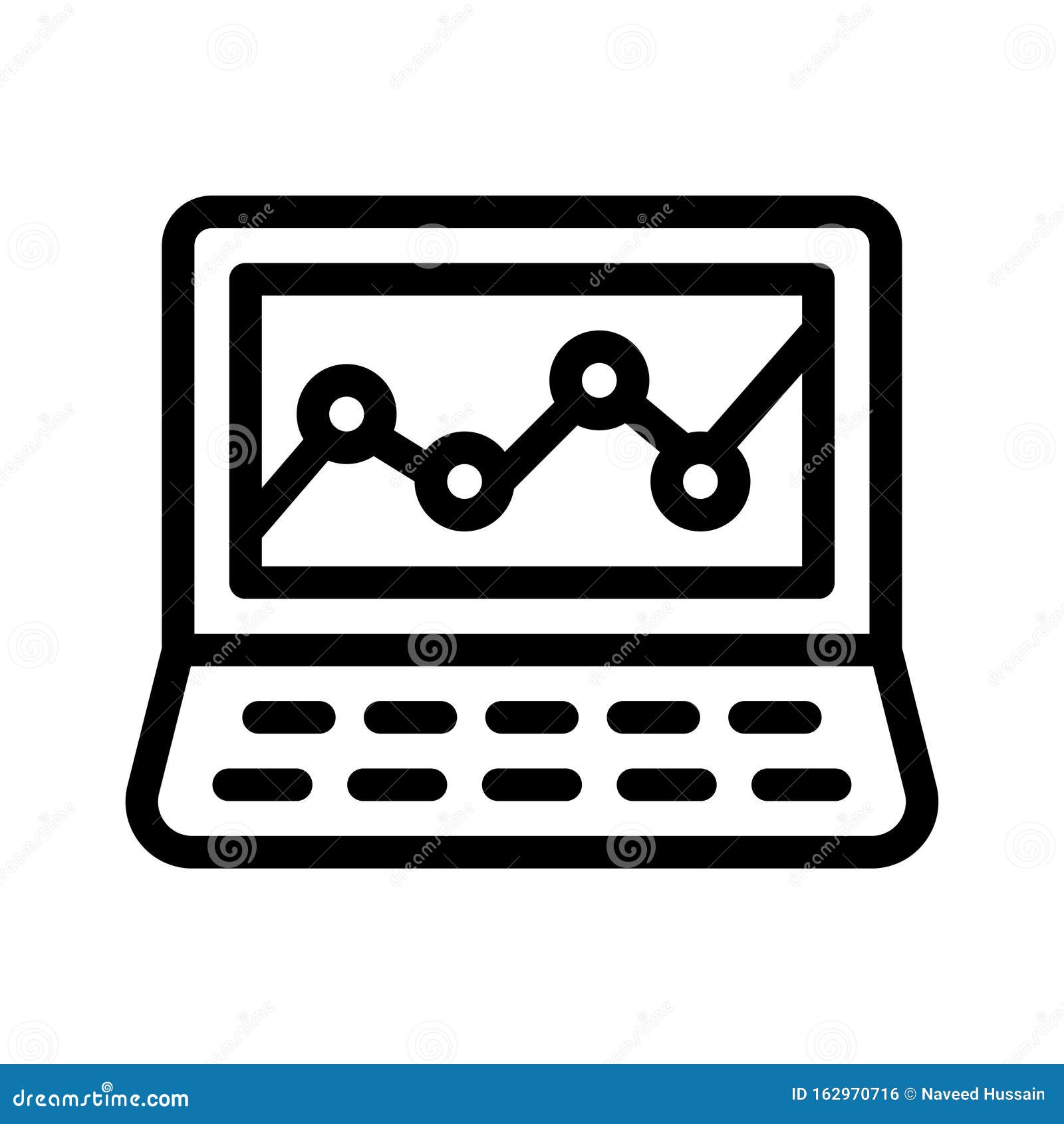 online graph setting bfood cream pack  thin line icon