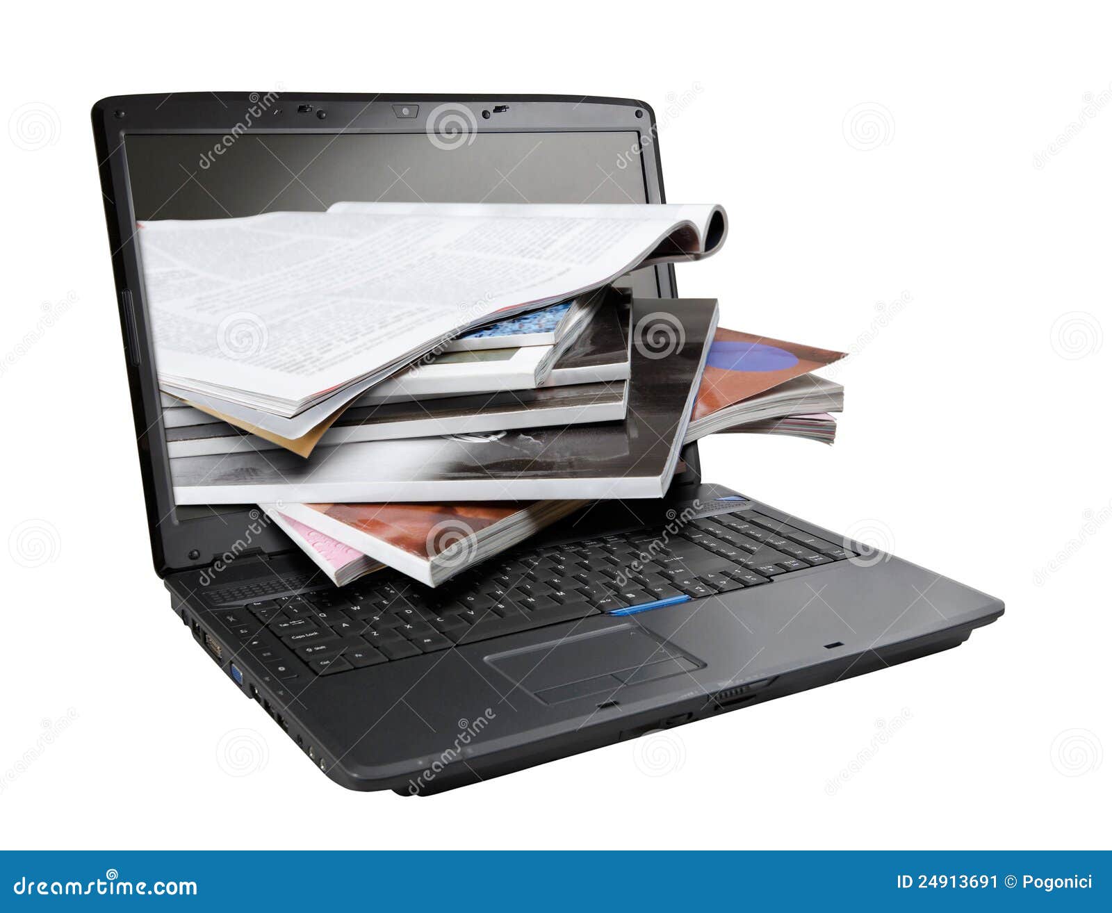 Online magazines stock image. Image of communication 24913691