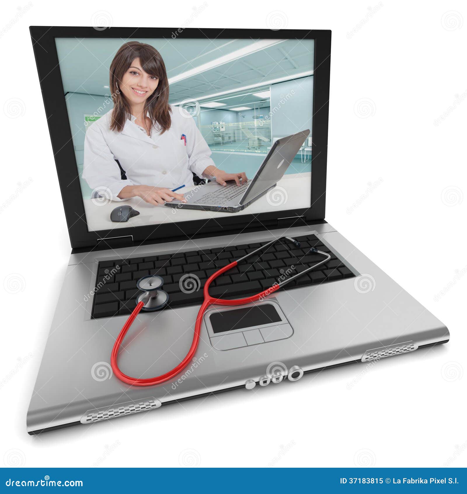 Online medical advice stock image. Image of remote, professional 37183815