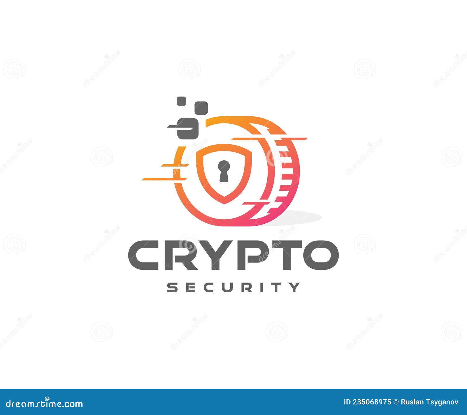Online Pay Digital Money Logo Design. Crypto Trading and Blockchain  Technology Vector Design Stock Vector - Illustration of mining, payment:  235068975