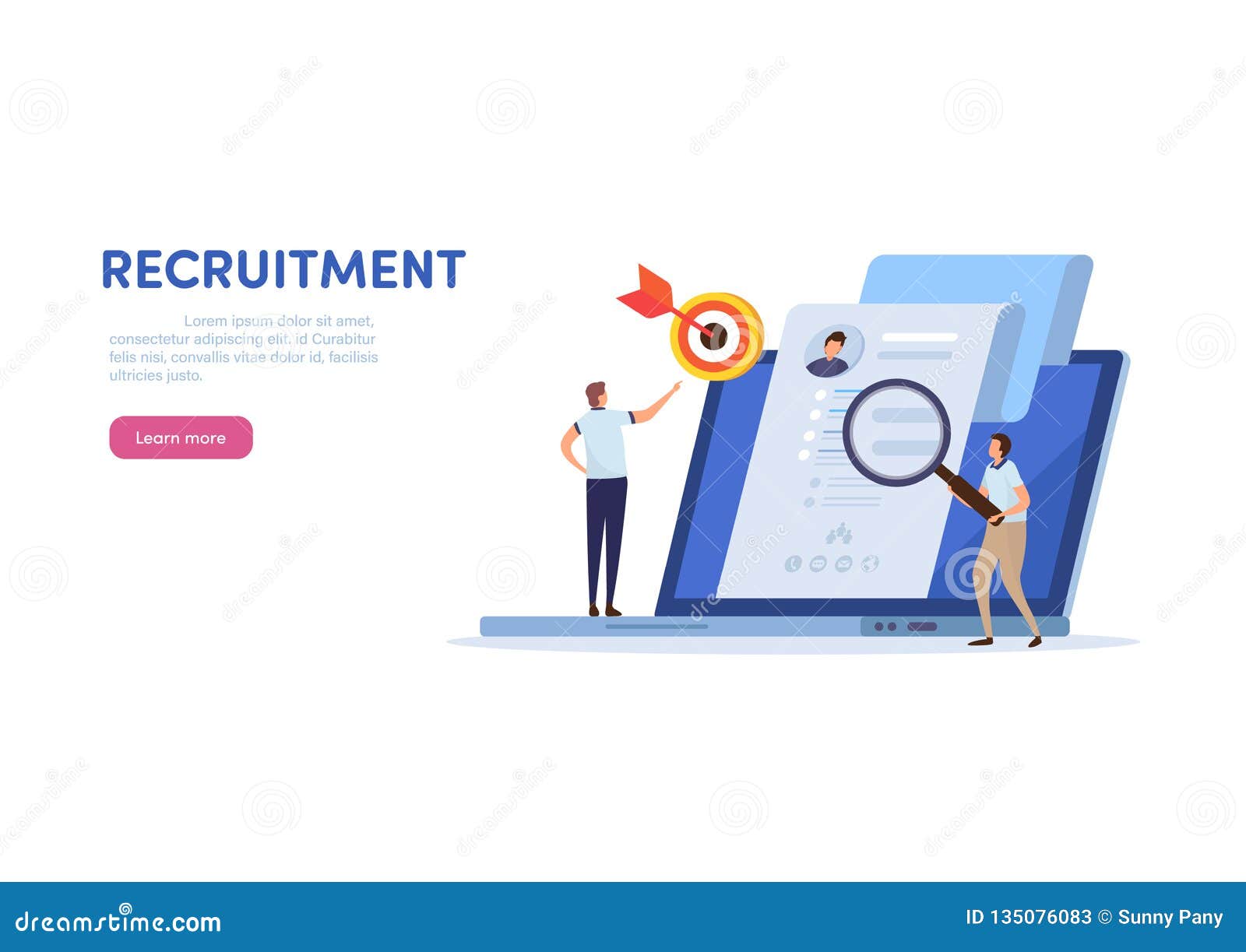 Online Recruitment. Human Resource Management. Cartoon Miniature  Illustration Vector Graphic. Stock Illustration - Illustration of vector,  checkbox: 135076083