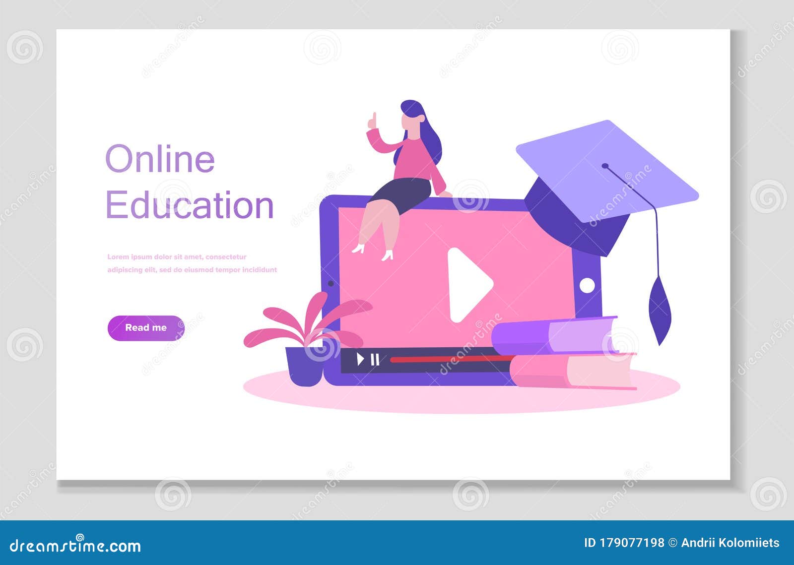 Online School Studies From Home University Remote Learning