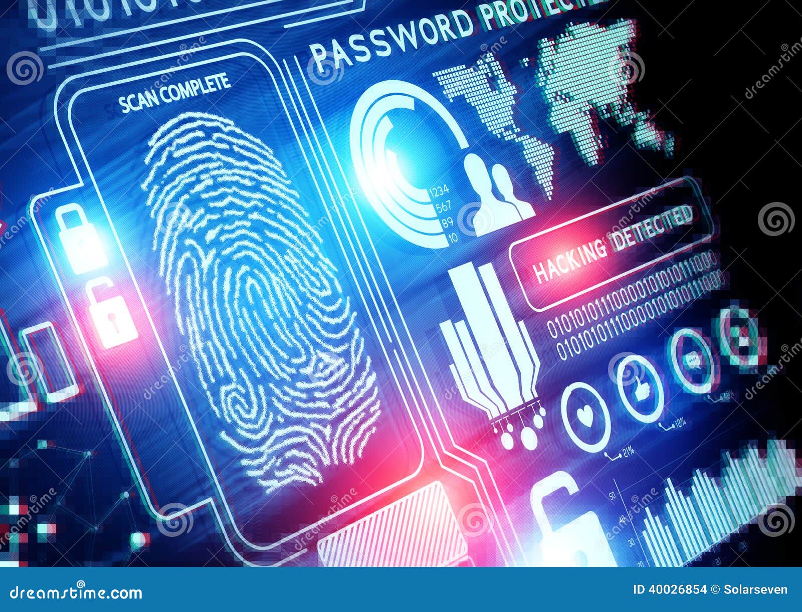 Online Security Technology Stock Photo - Image: 40026854