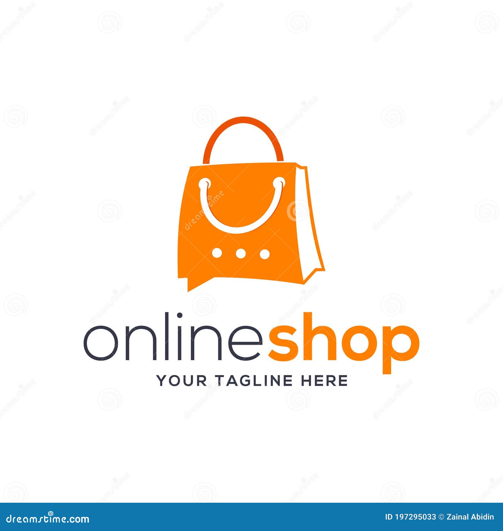 MobileOnline Shop Logo Designs Template. Shopping Logo Vector Icon ...