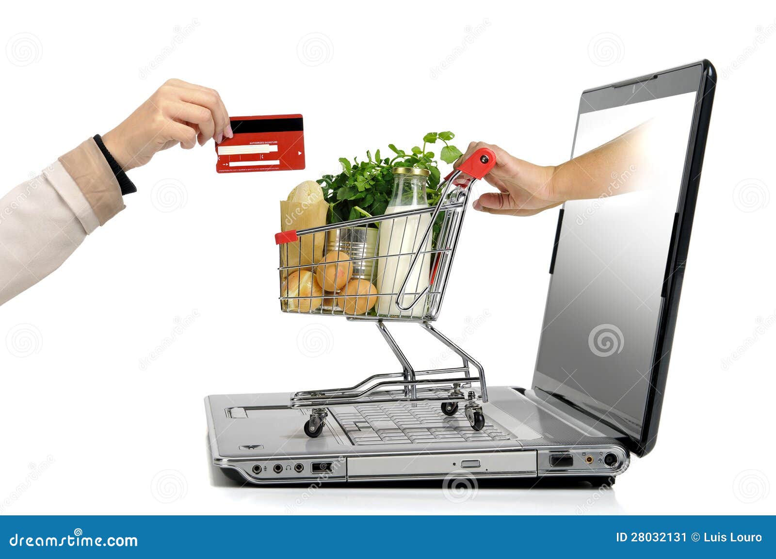 Online shopping stock image. Image of equipment, customer 28032131