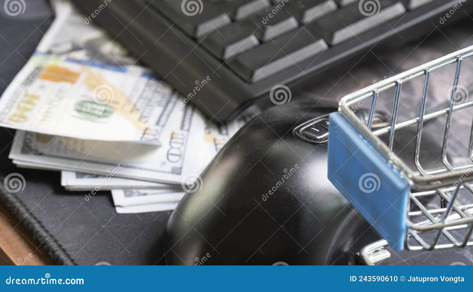 Online Shopping, Home Shopping or Product Ordering, Concept