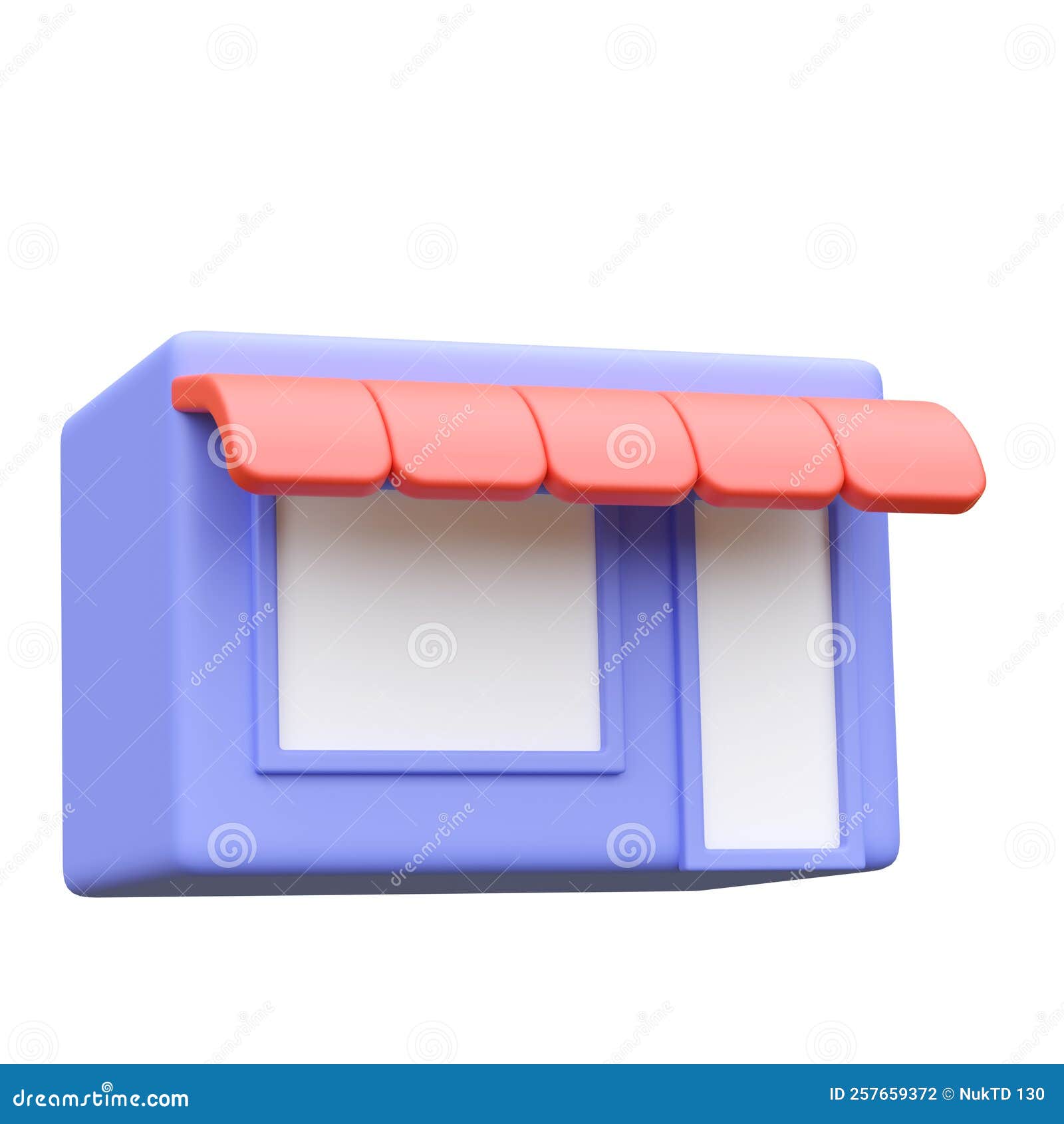 online store ,3d icon white background-3d rendering