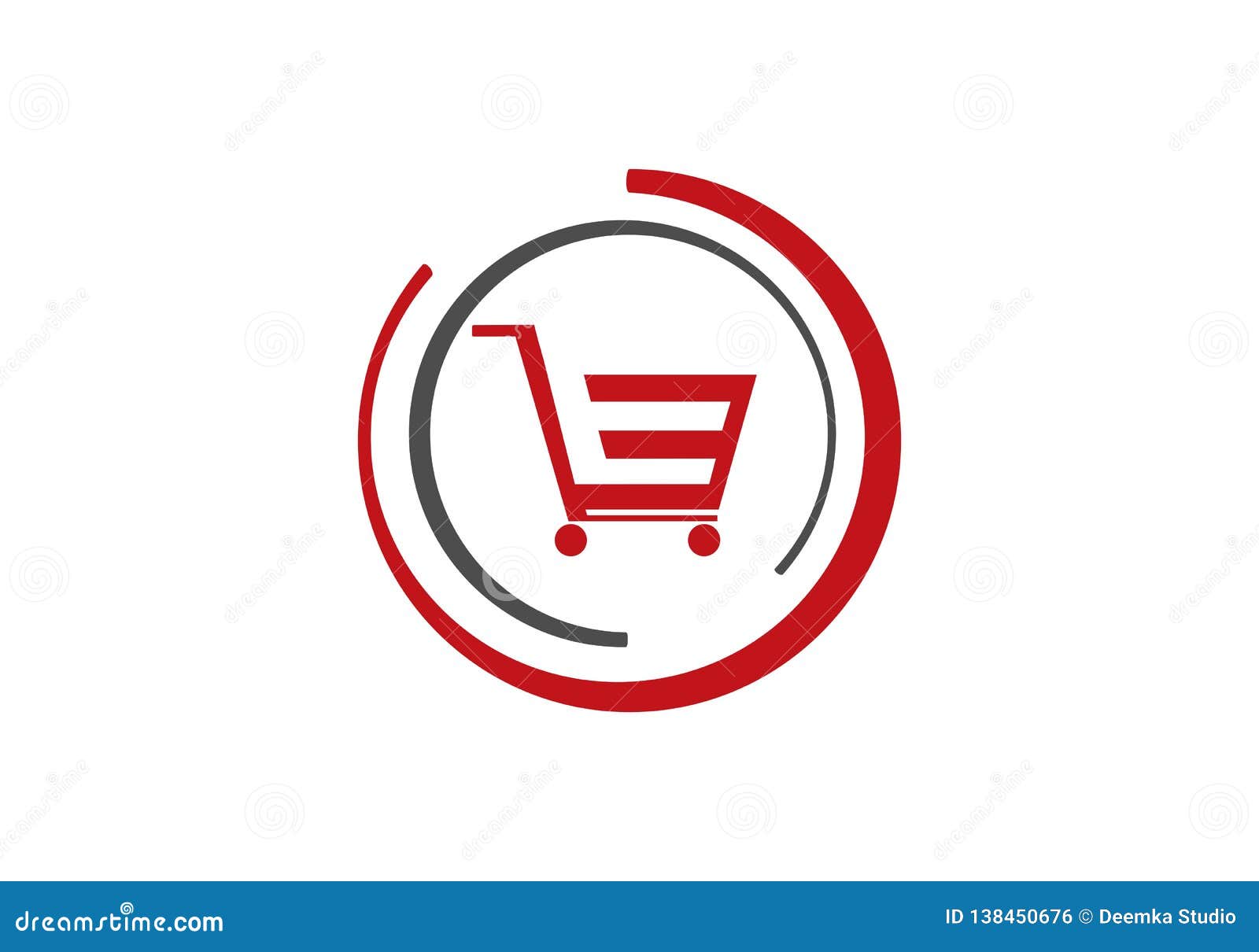 Online Store, Shopping Online Logo Stock Vector - Illustration of ...