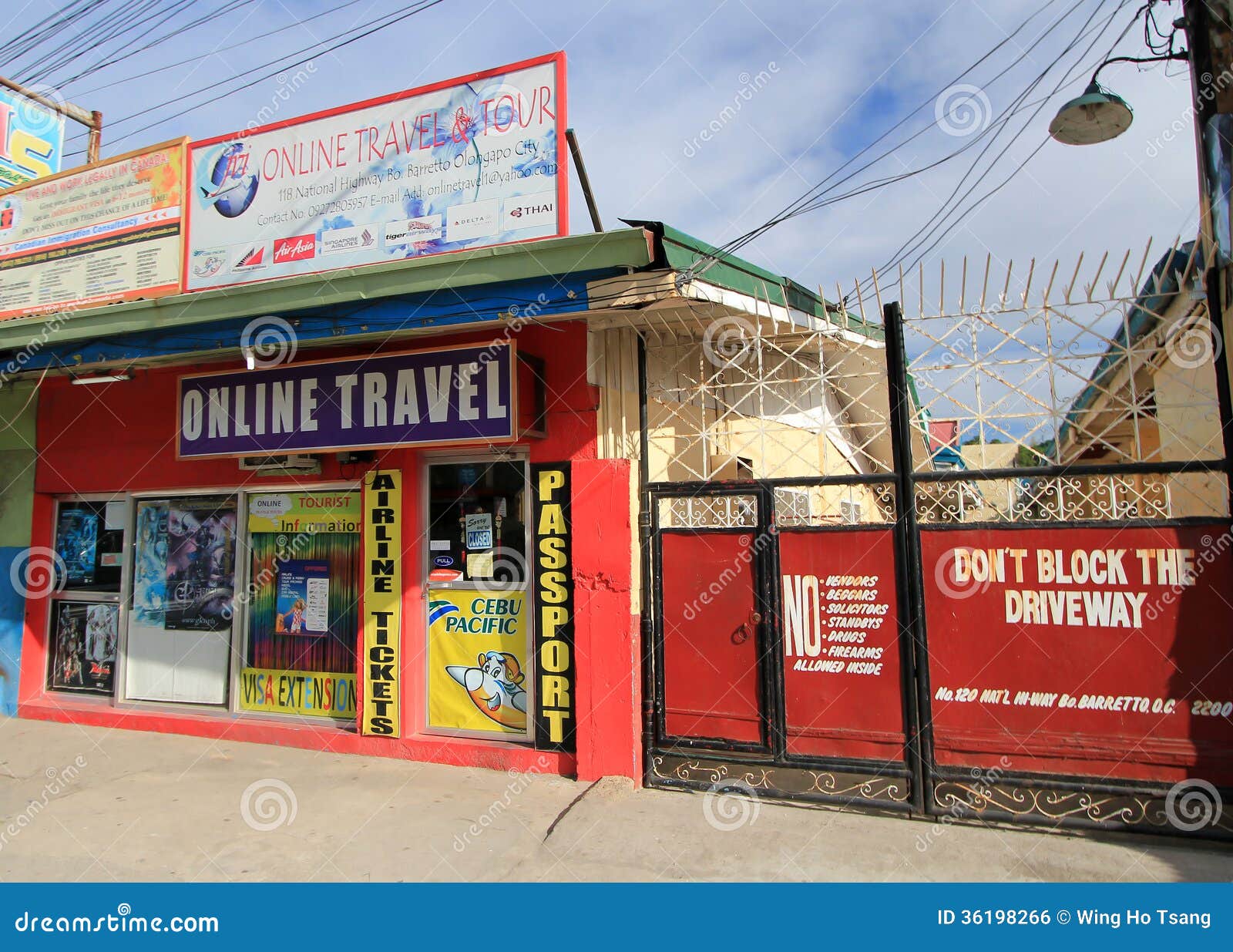 Online Travel Shop In Philippines Editorial Photo - Image of shop, philippine: 36198266