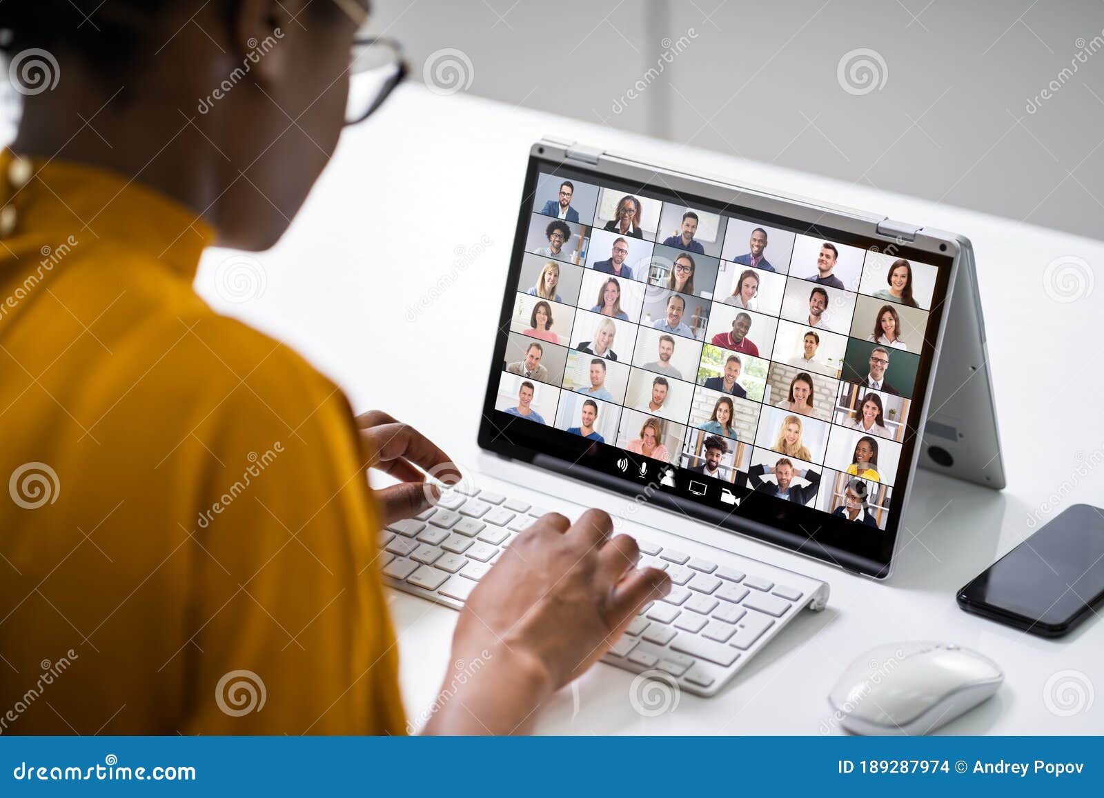 online video conference work call