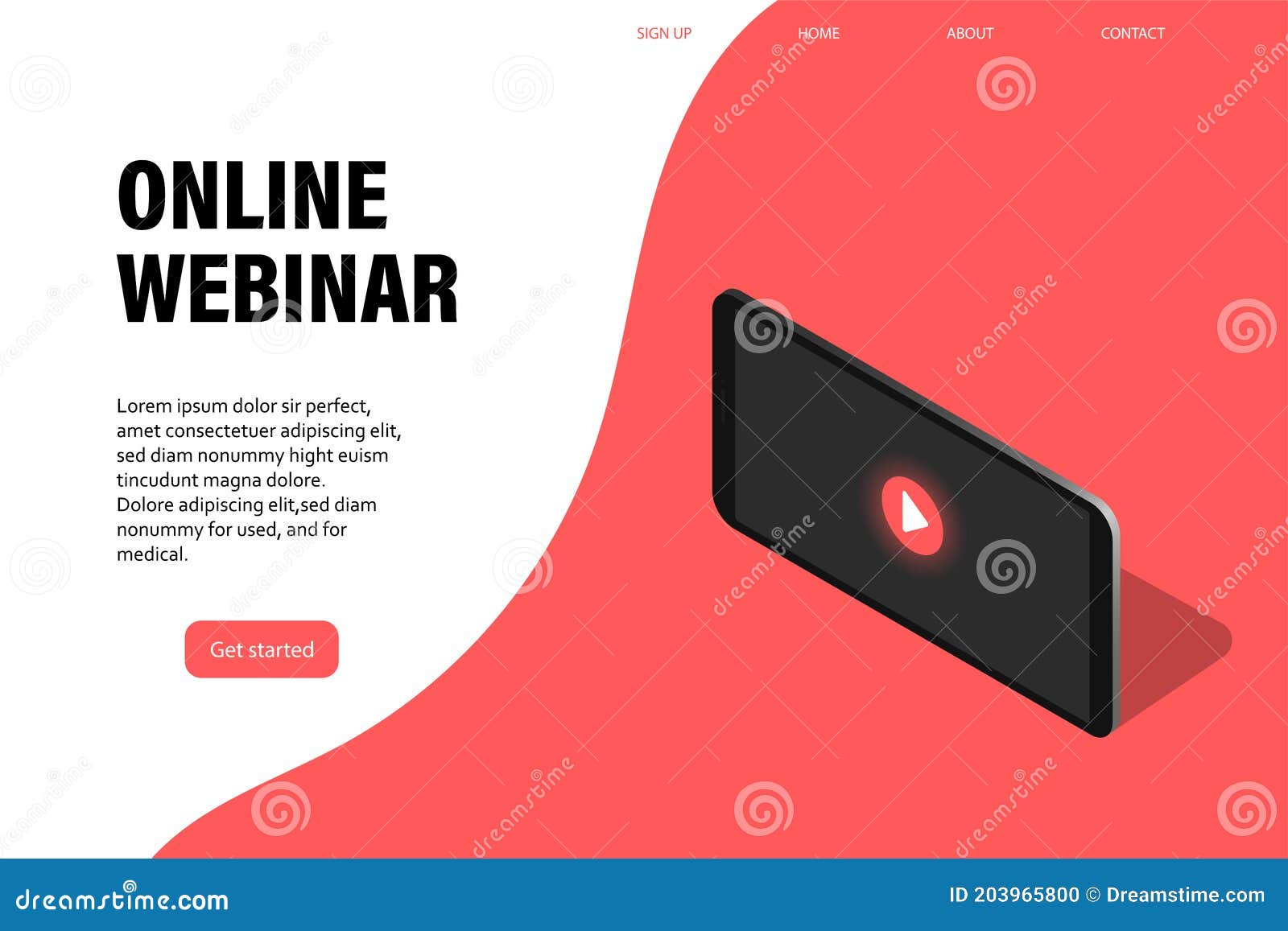 Online Webinar, Meeting. Webinars and Web Meetings at the Level of