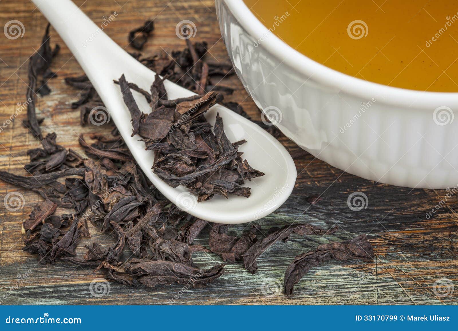 Oolong black tea stock image. Image of white, organic 33170799