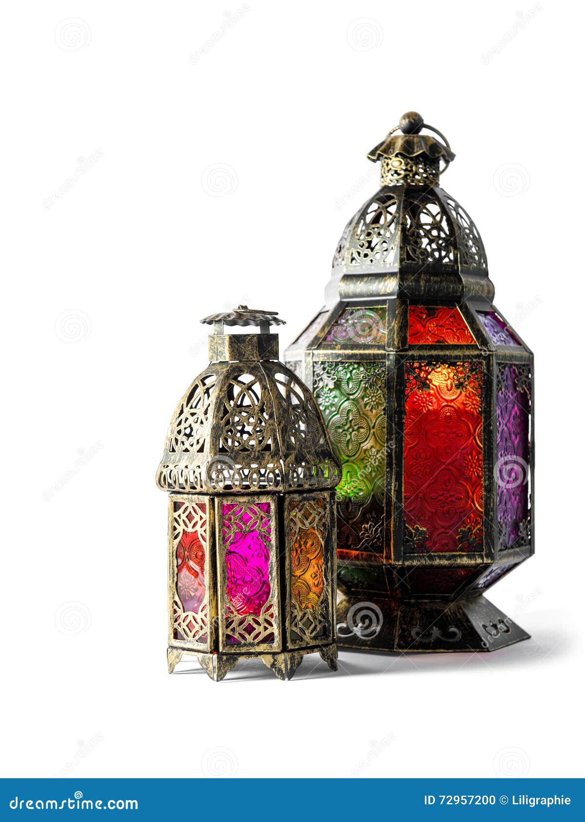 Veronderstelling weg Wijzerplaat Oosterse Kleurrijke Lichte Lantaarn Arabische Decoratie Stock Foto - Image  of orneren, lantaarn: 72957200