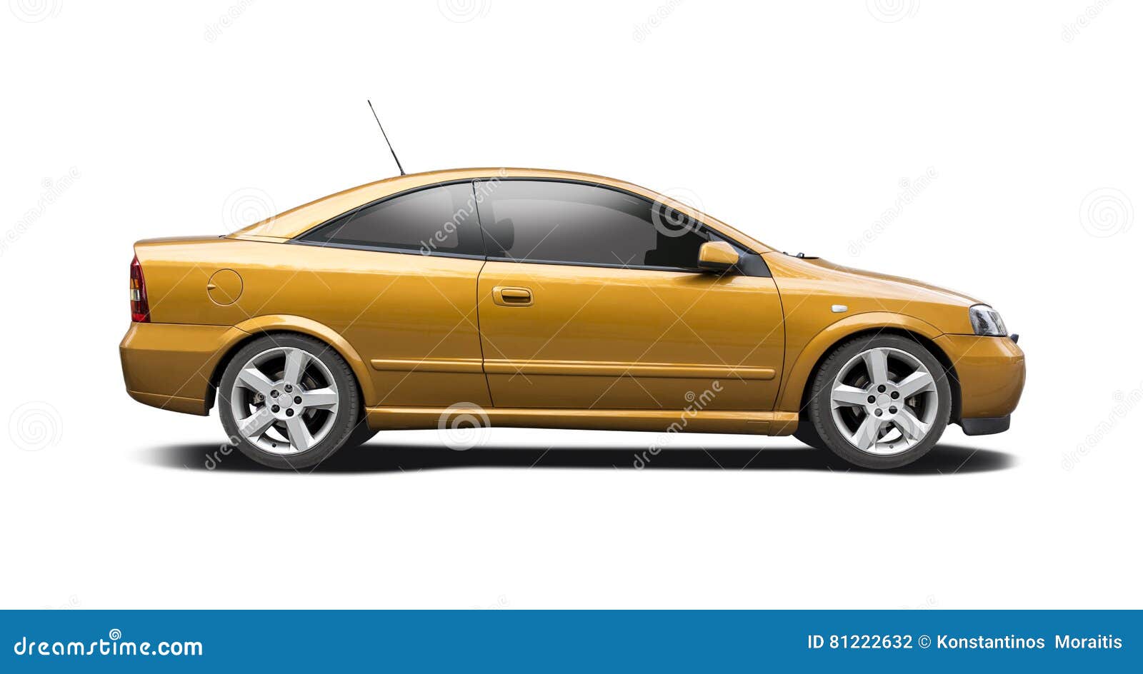 Opel Astra G coupe stock photo. Image of opel, side, auto - 81222632