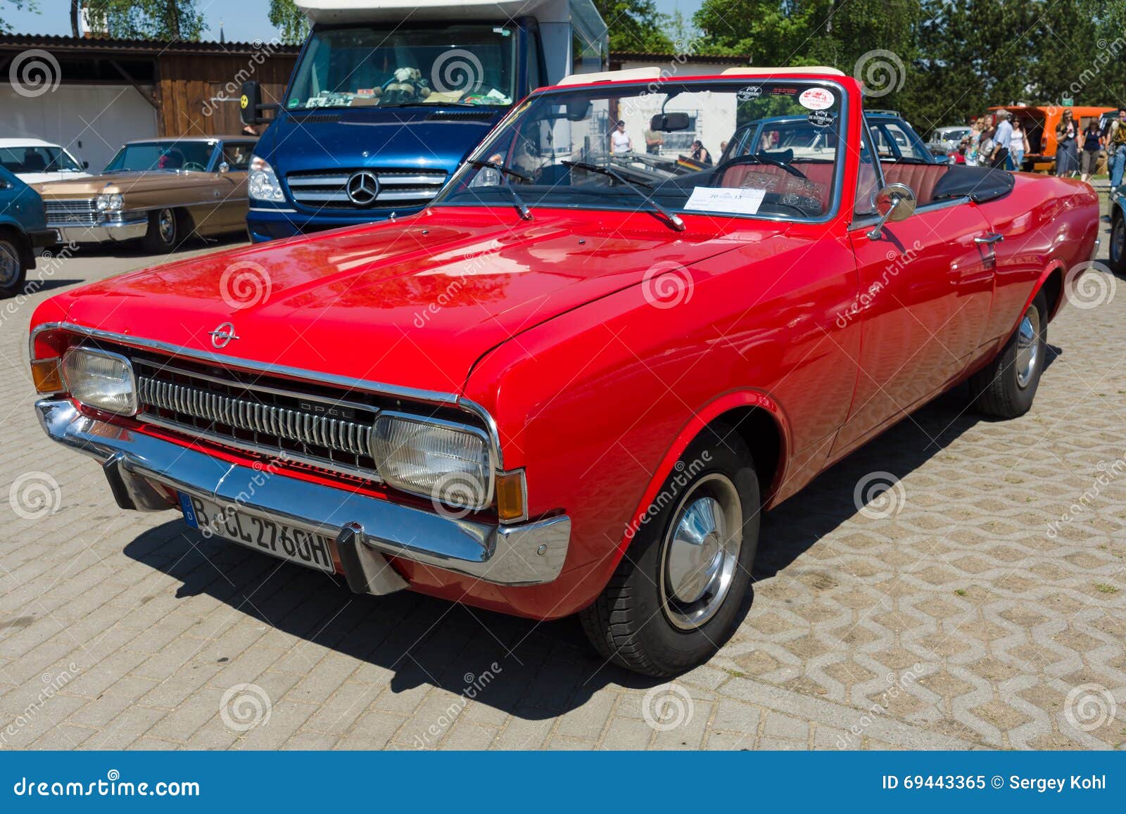 Opel Rekord C convertible editorial image. Image of oldtimer