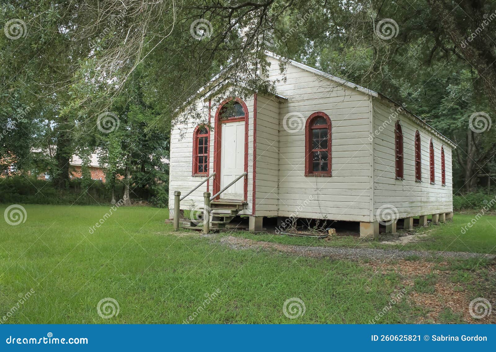 Opelousas Church stock image. Image of opelousas, chapel 260625821