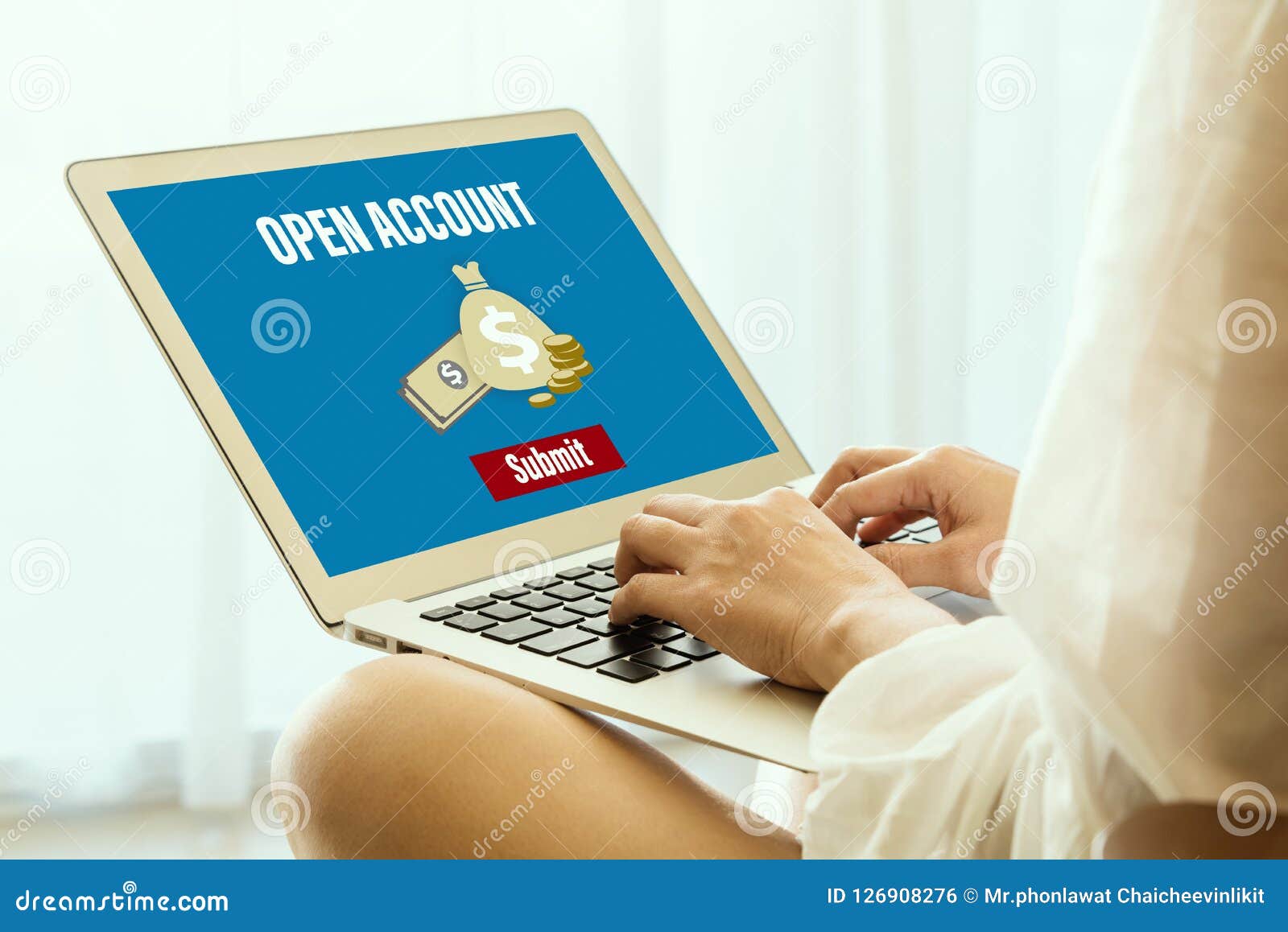 open a bank account online