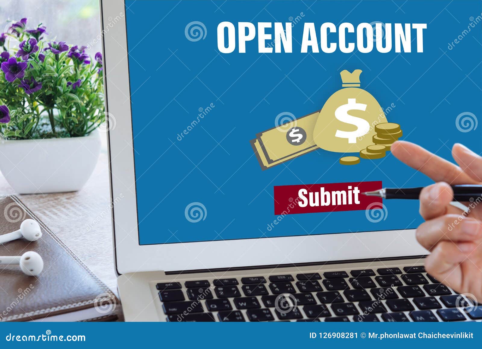 open a bank account online