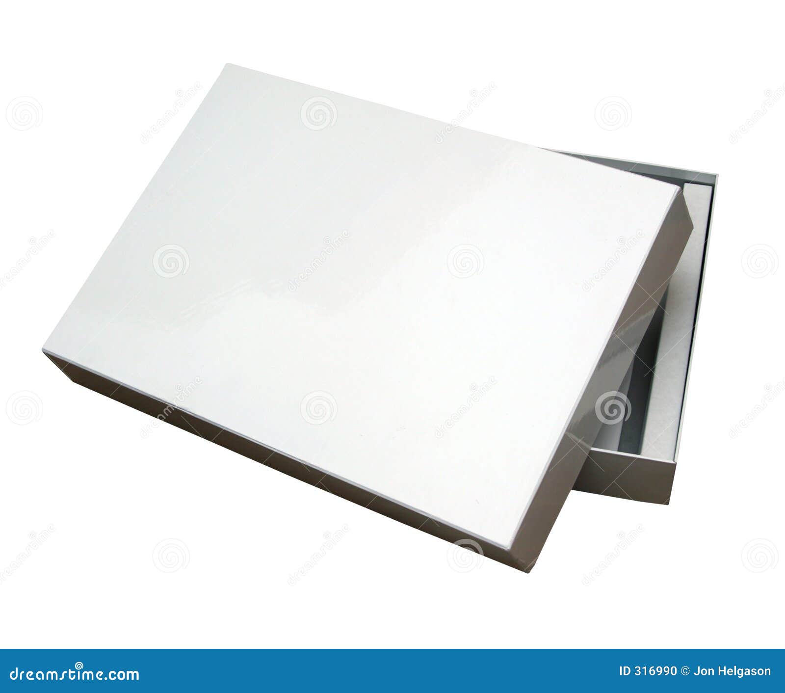 open blank box w/ path