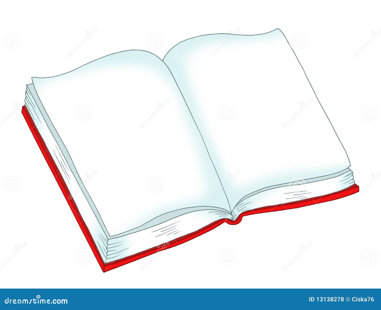 Book Clipart-open book 131