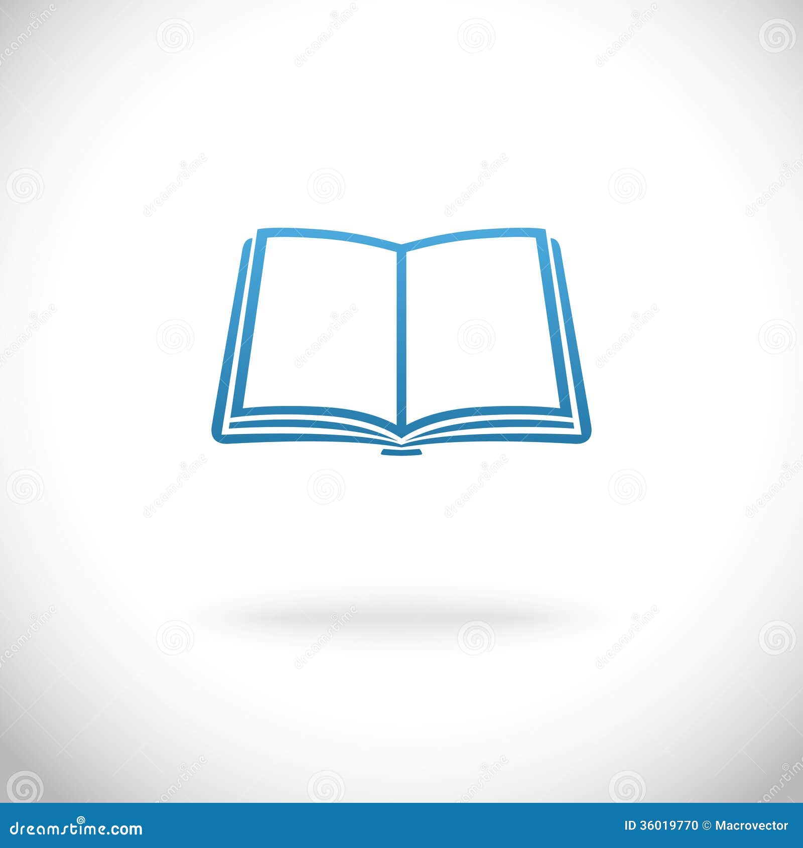 Download Open Book Icon Stock Photo - Image: 36019770